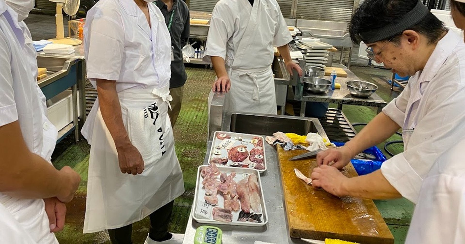 an abstract photo of a curved building with a blue sky in the background
