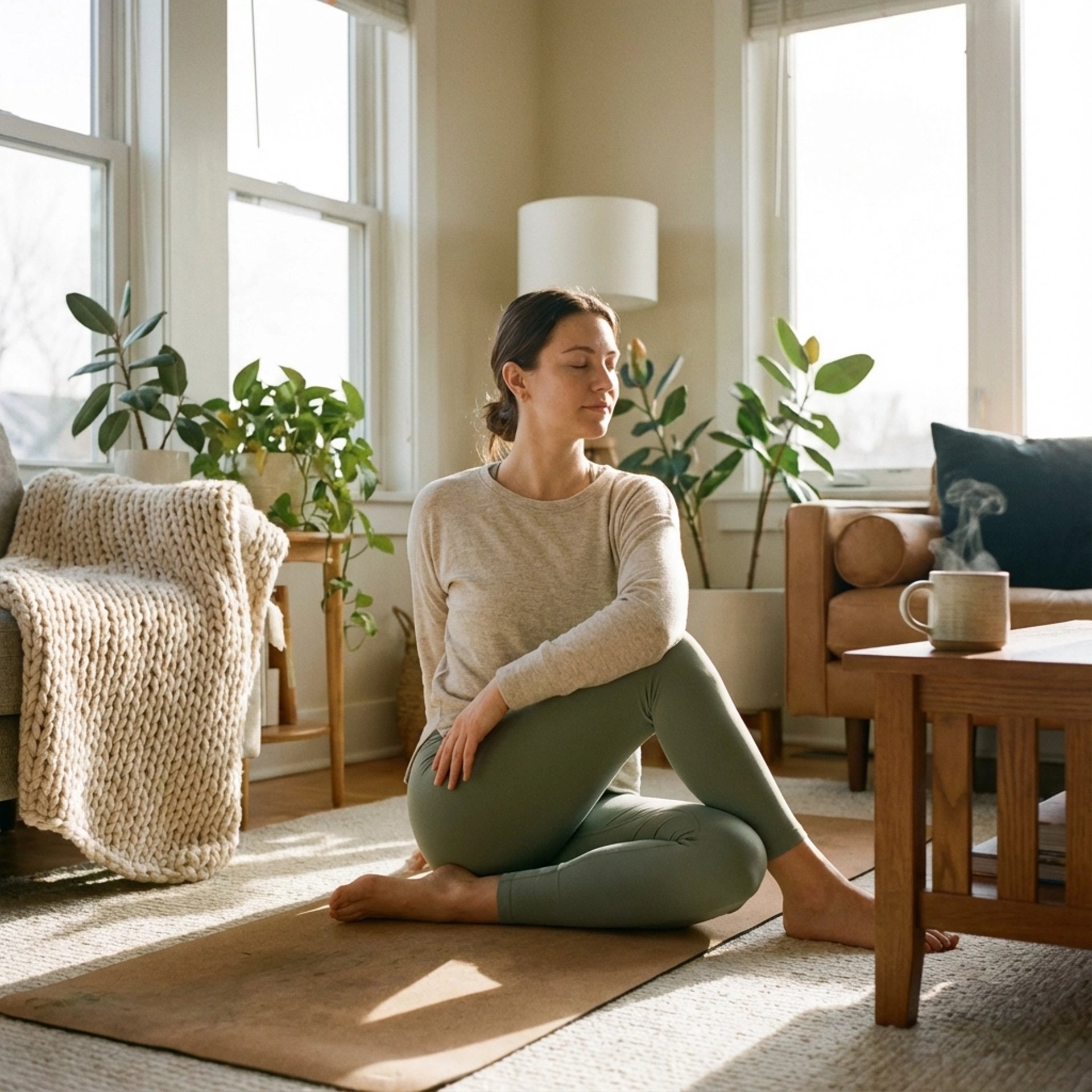 an abstract photo of a curved building with a blue sky in the background