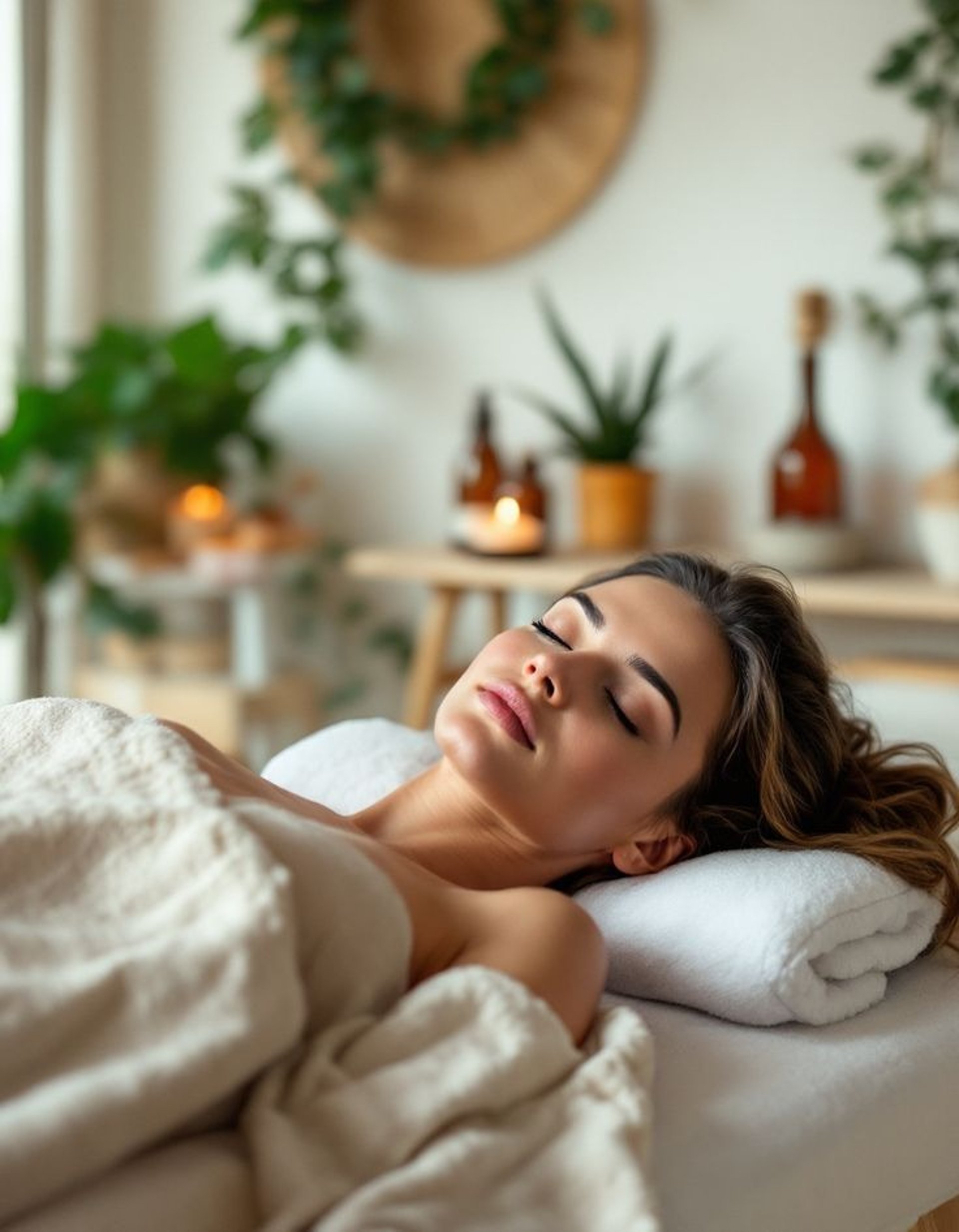 an abstract photo of a curved building with a blue sky in the background