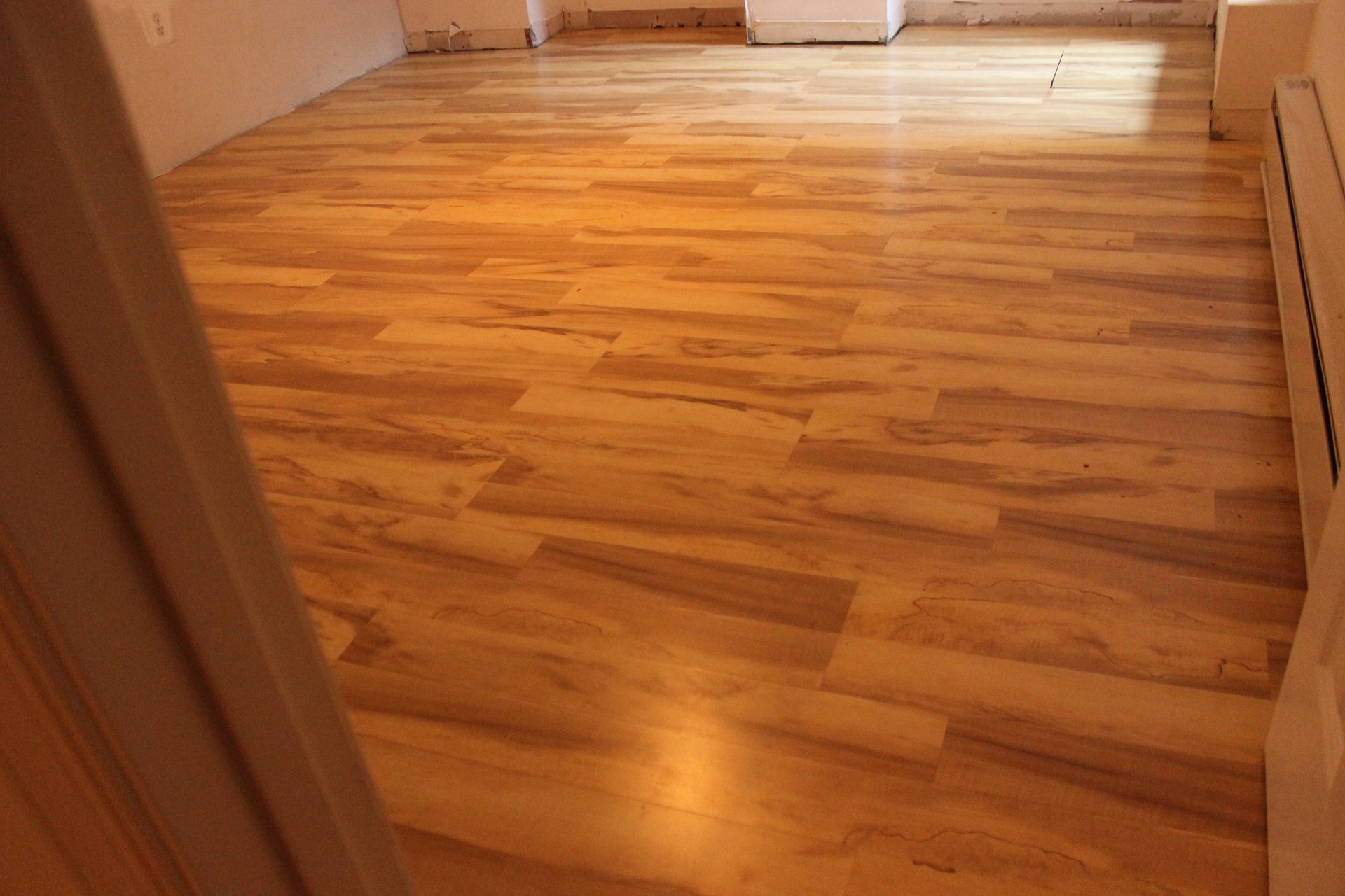 a close up of a wood floor