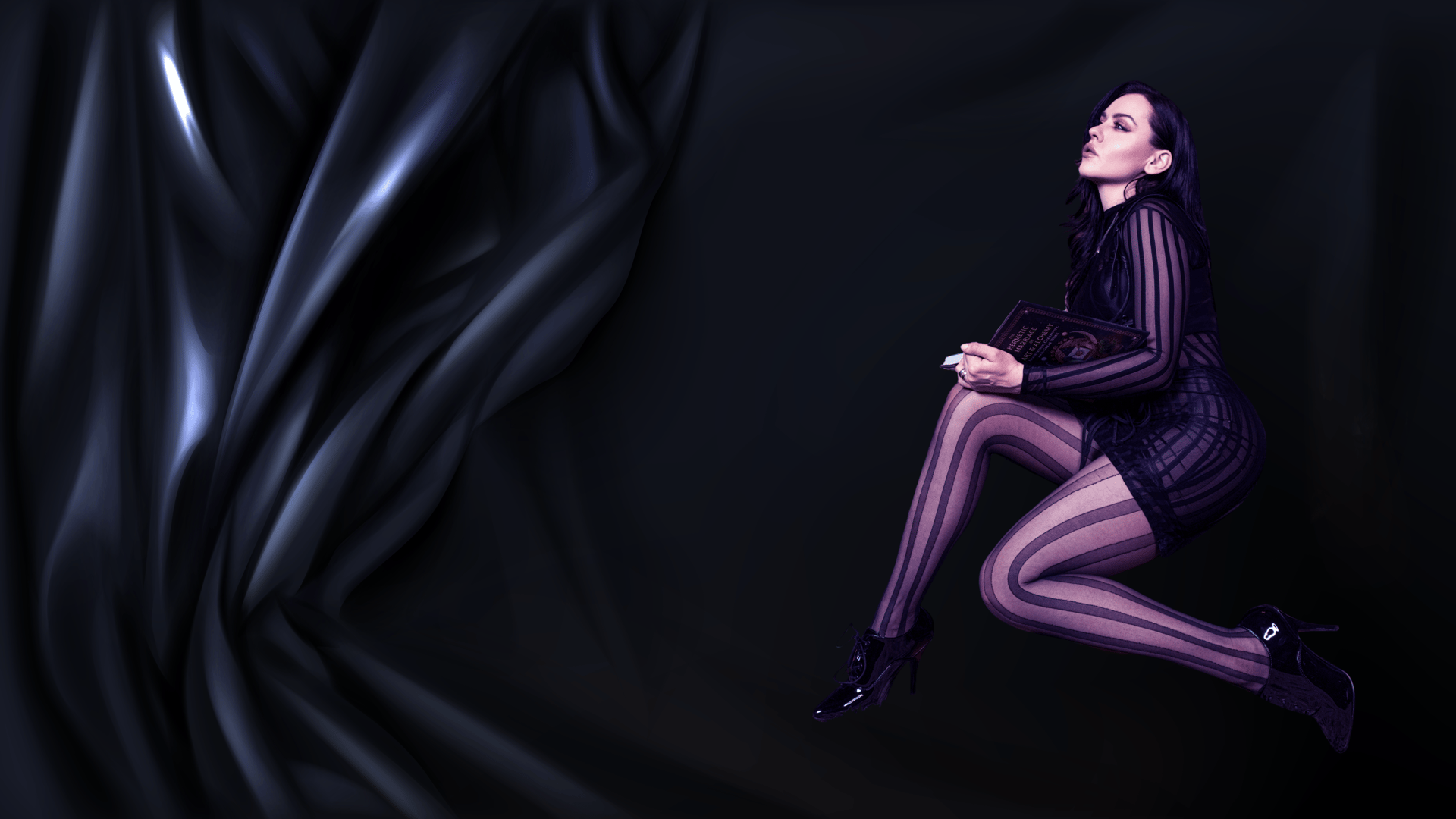 black and white bed linen