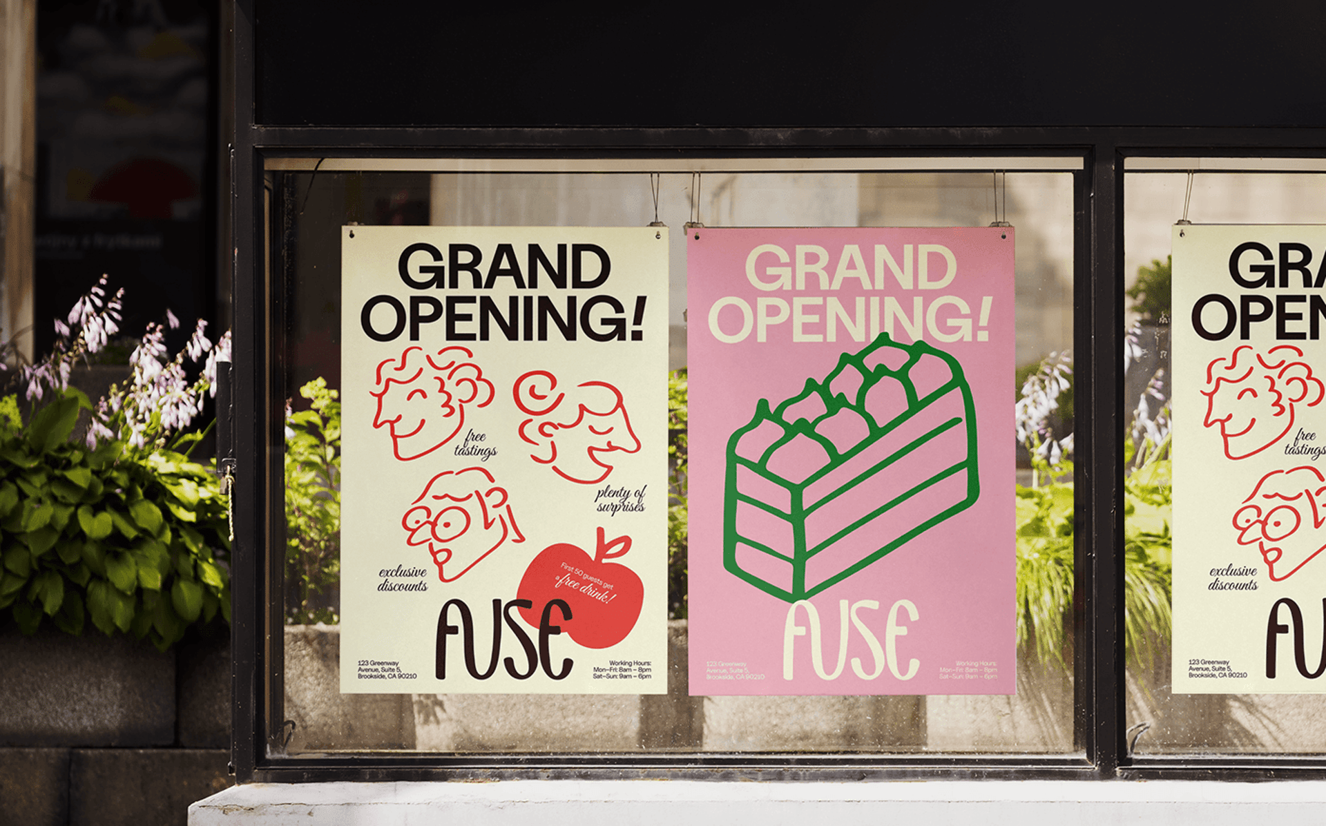 an abstract photo of a curved building with a blue sky in the background