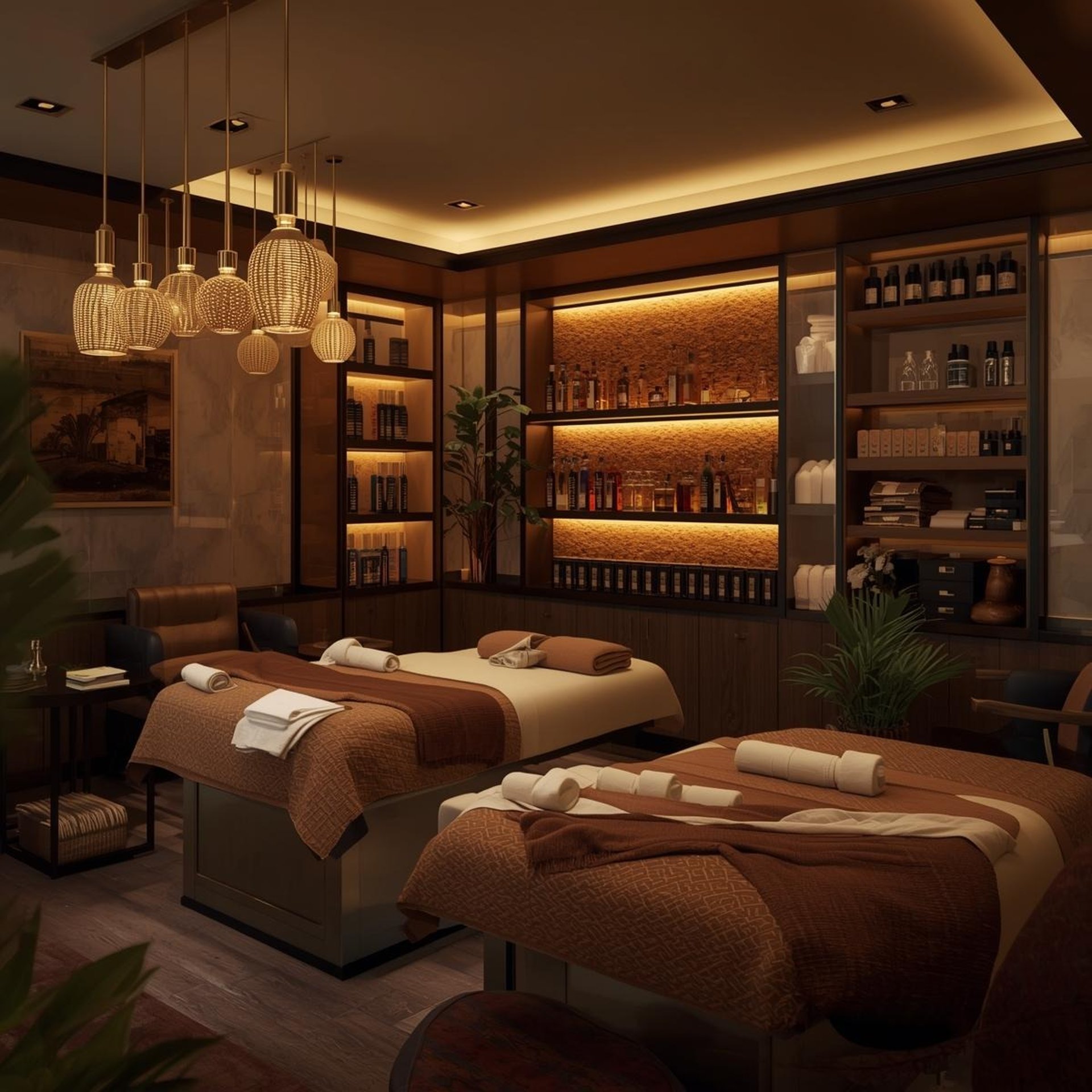 black and brown leather padded tub sofa