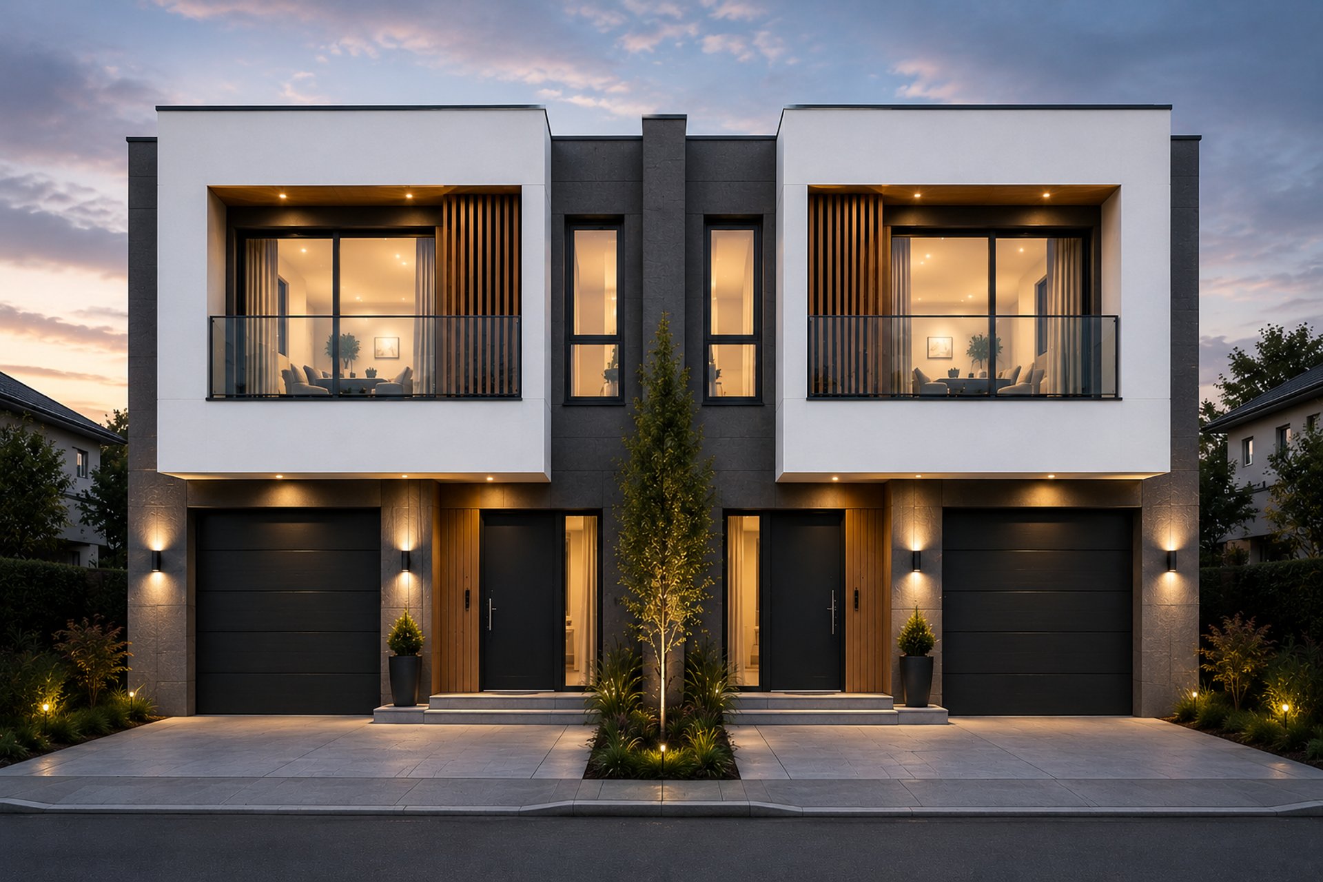 gray concrete building under gray sky