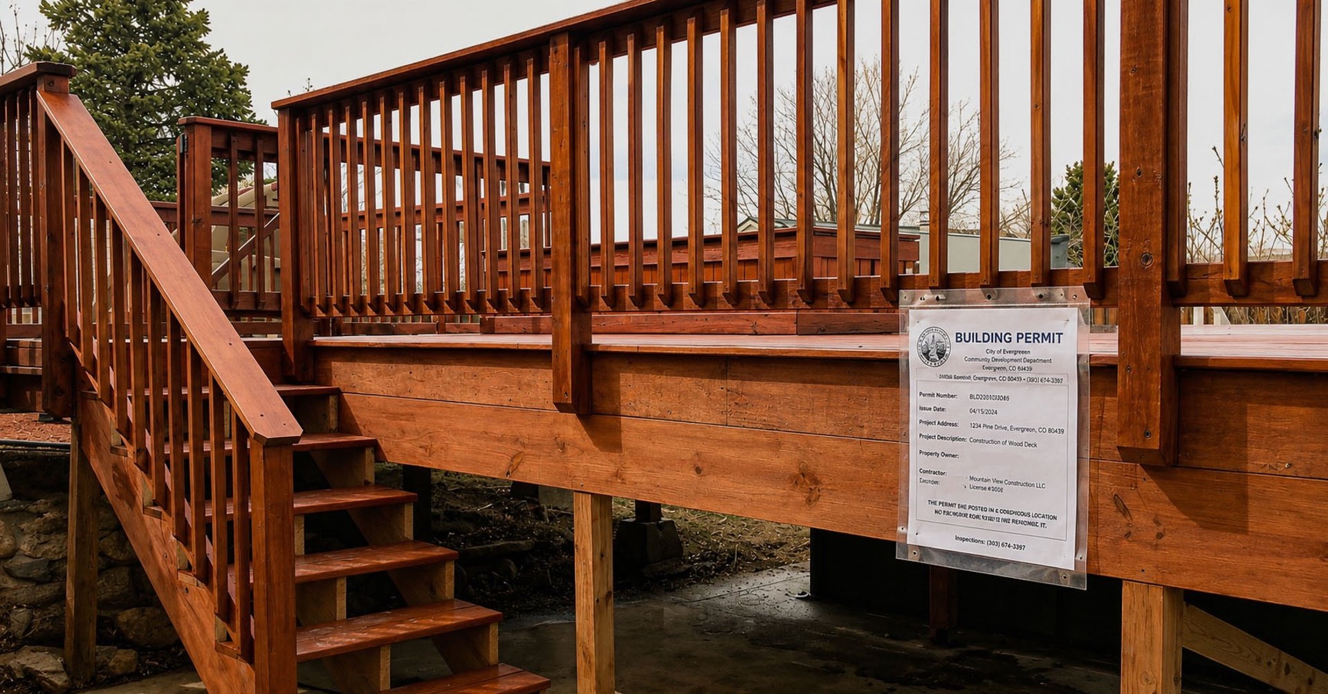 brewer construction from golden colorado building permit