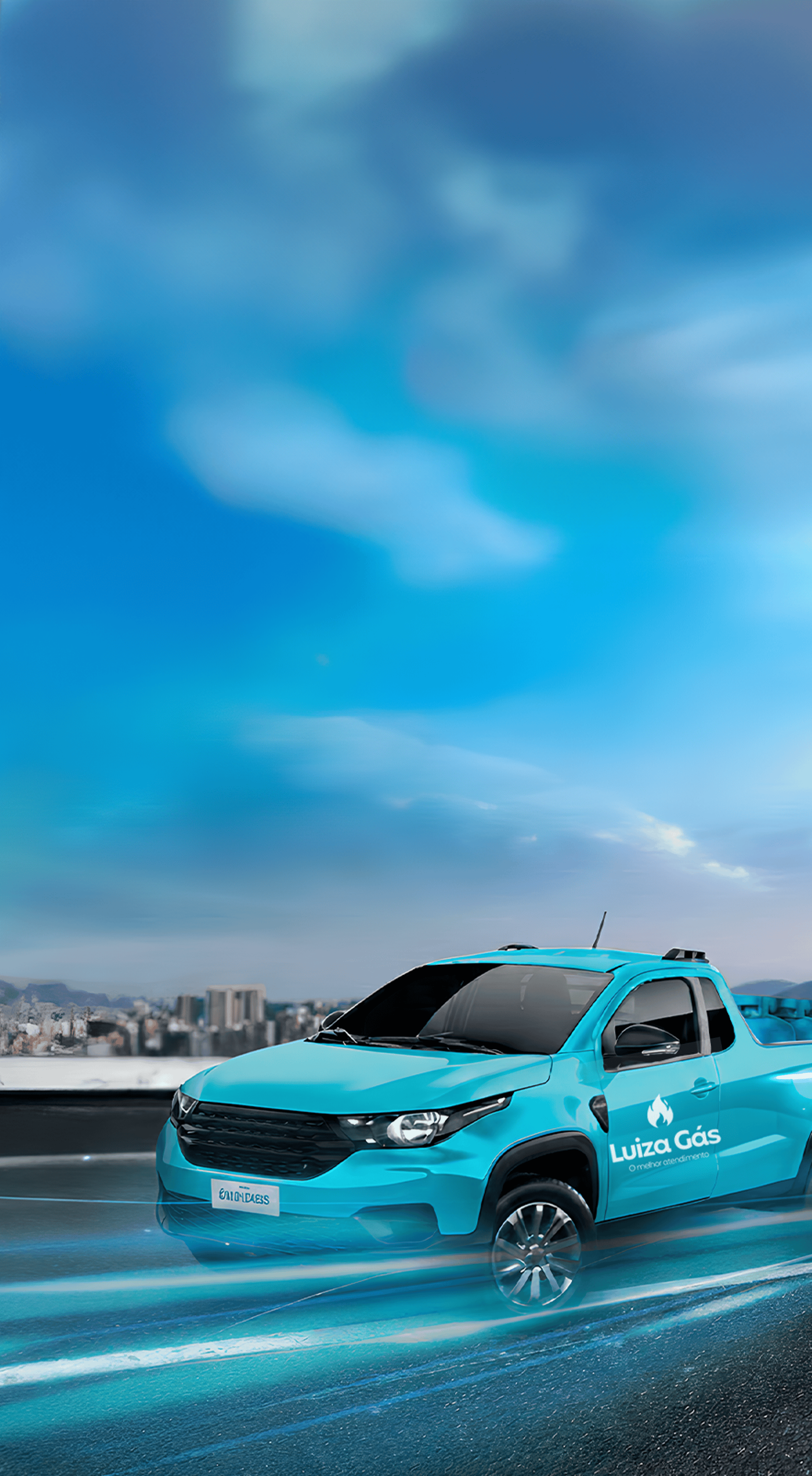 an abstract photo of a curved building with a blue sky in the background