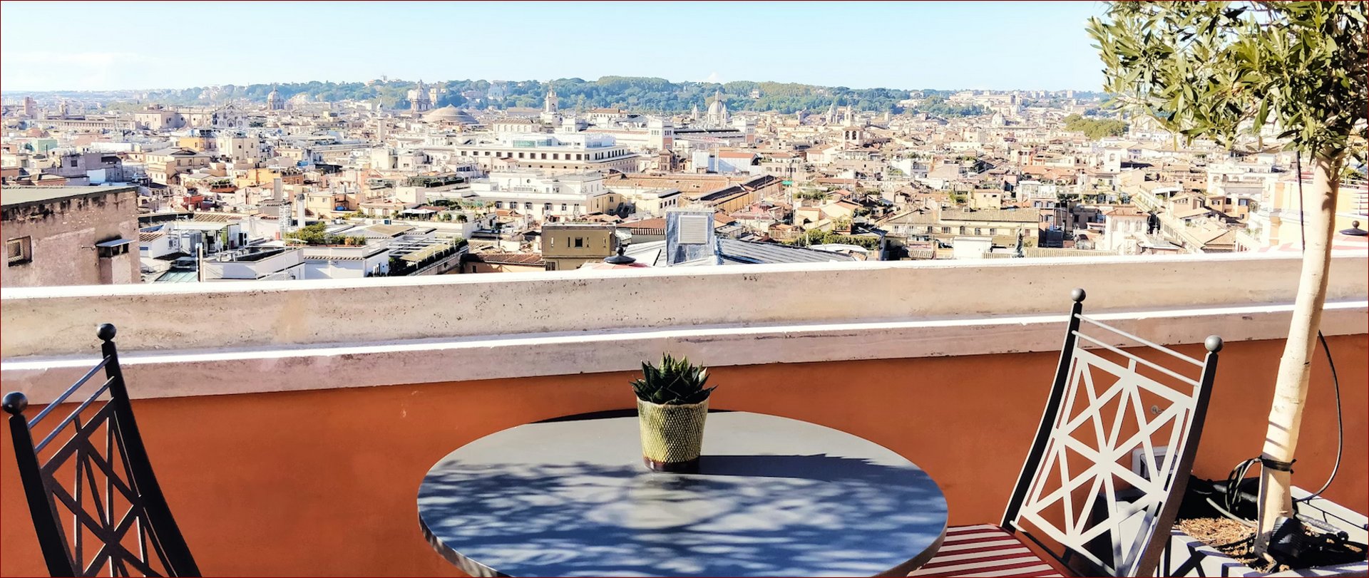 a large building with a courtyard and a fountain