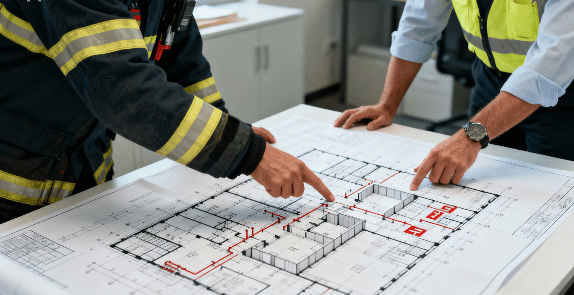 an abstract photo of a curved building with a blue sky in the background