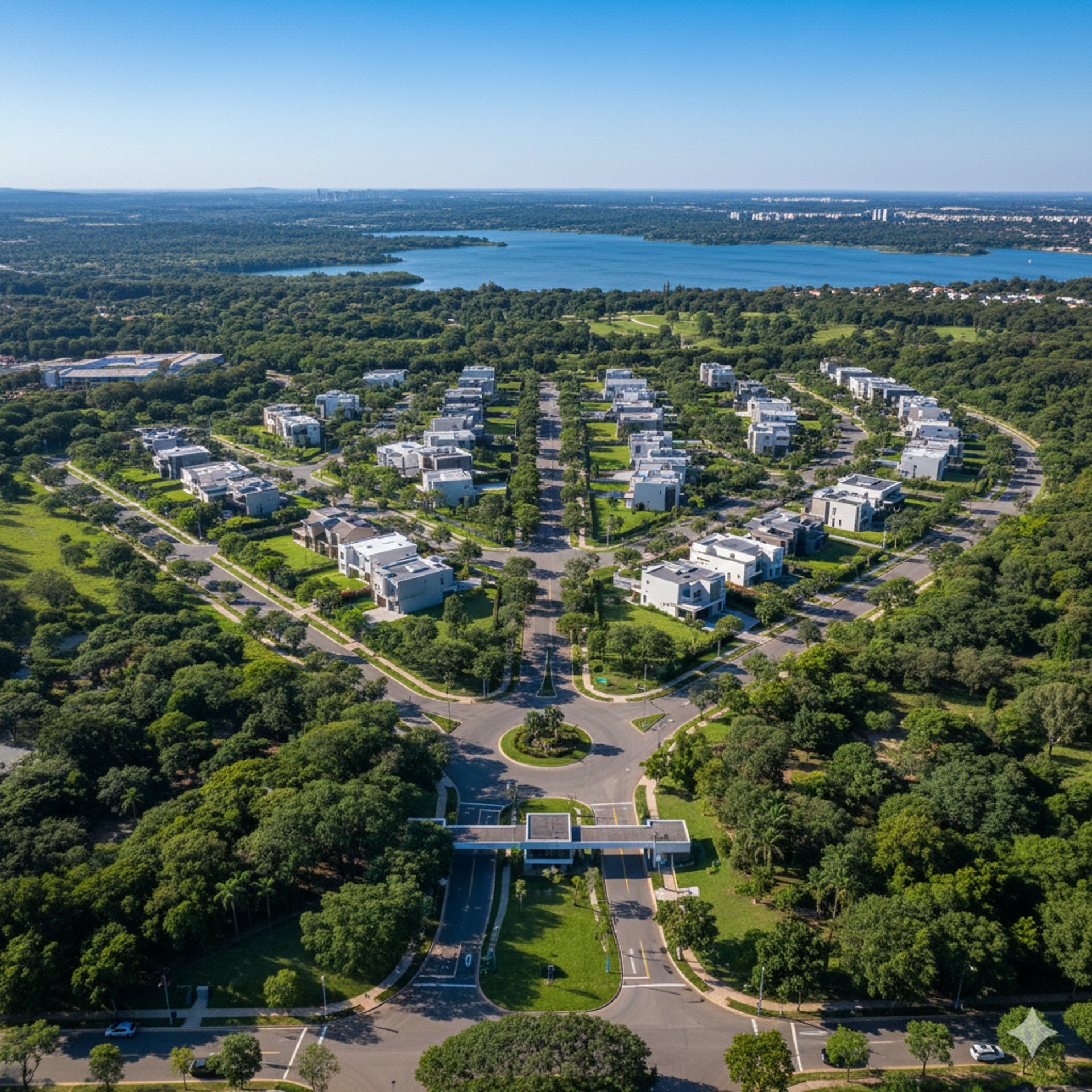 an abstract photo of a curved building with a blue sky in the background