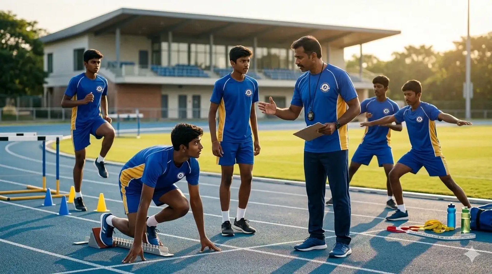 an abstract photo of a curved building with a blue sky in the background