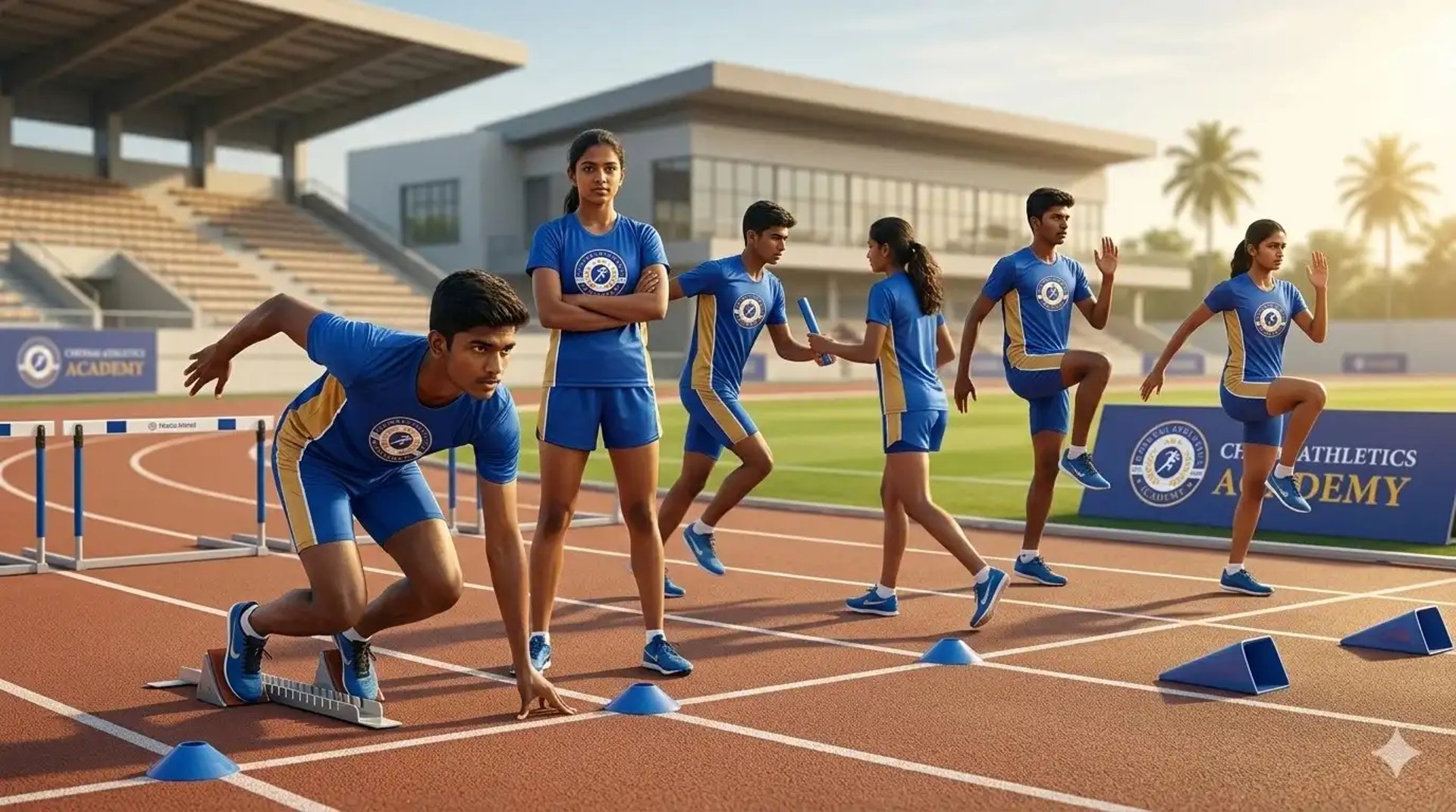an abstract photo of a curved building with a blue sky in the background