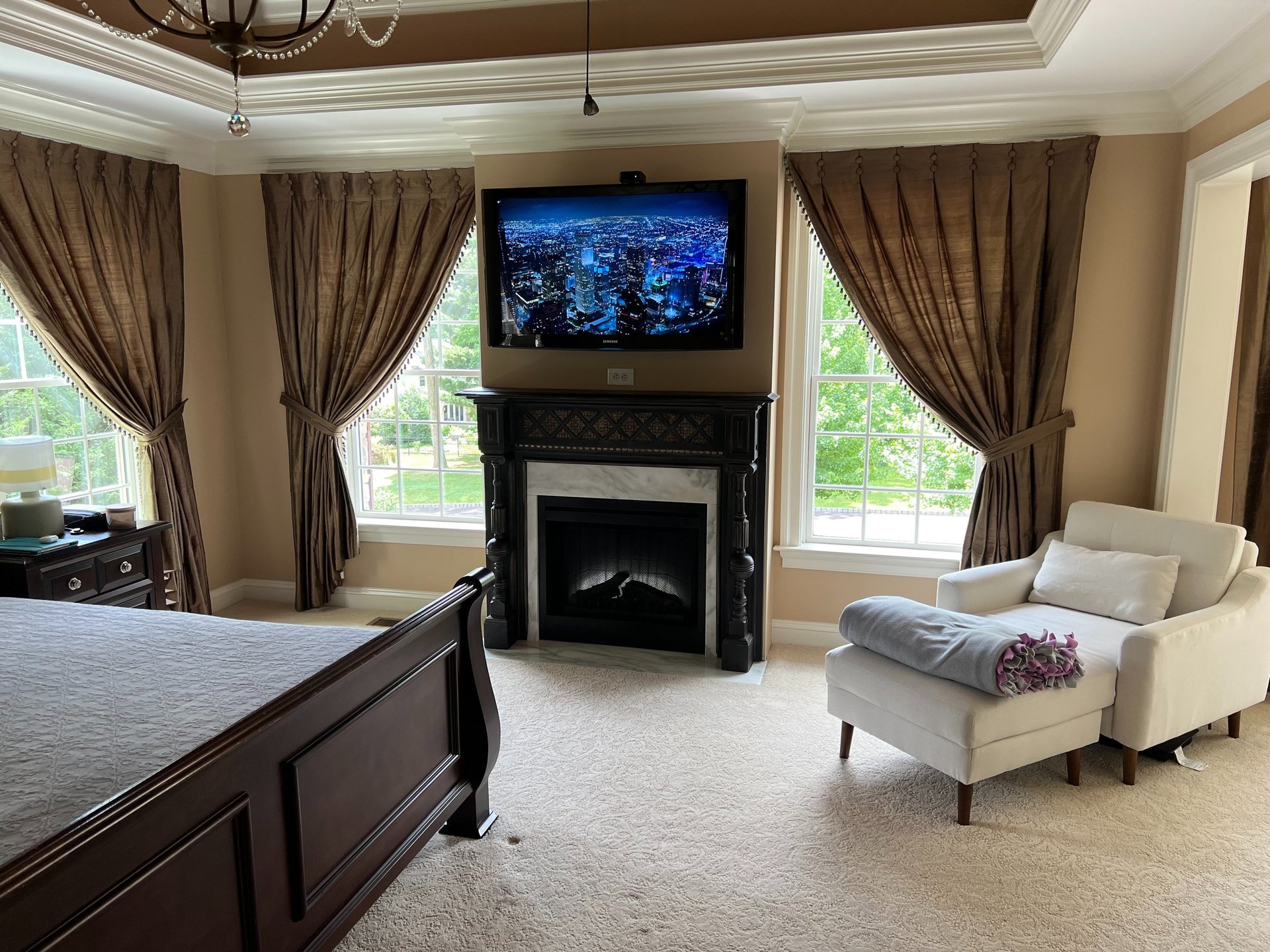 woman wearing yellow long-sleeved dress under white clouds and blue sky during daytime