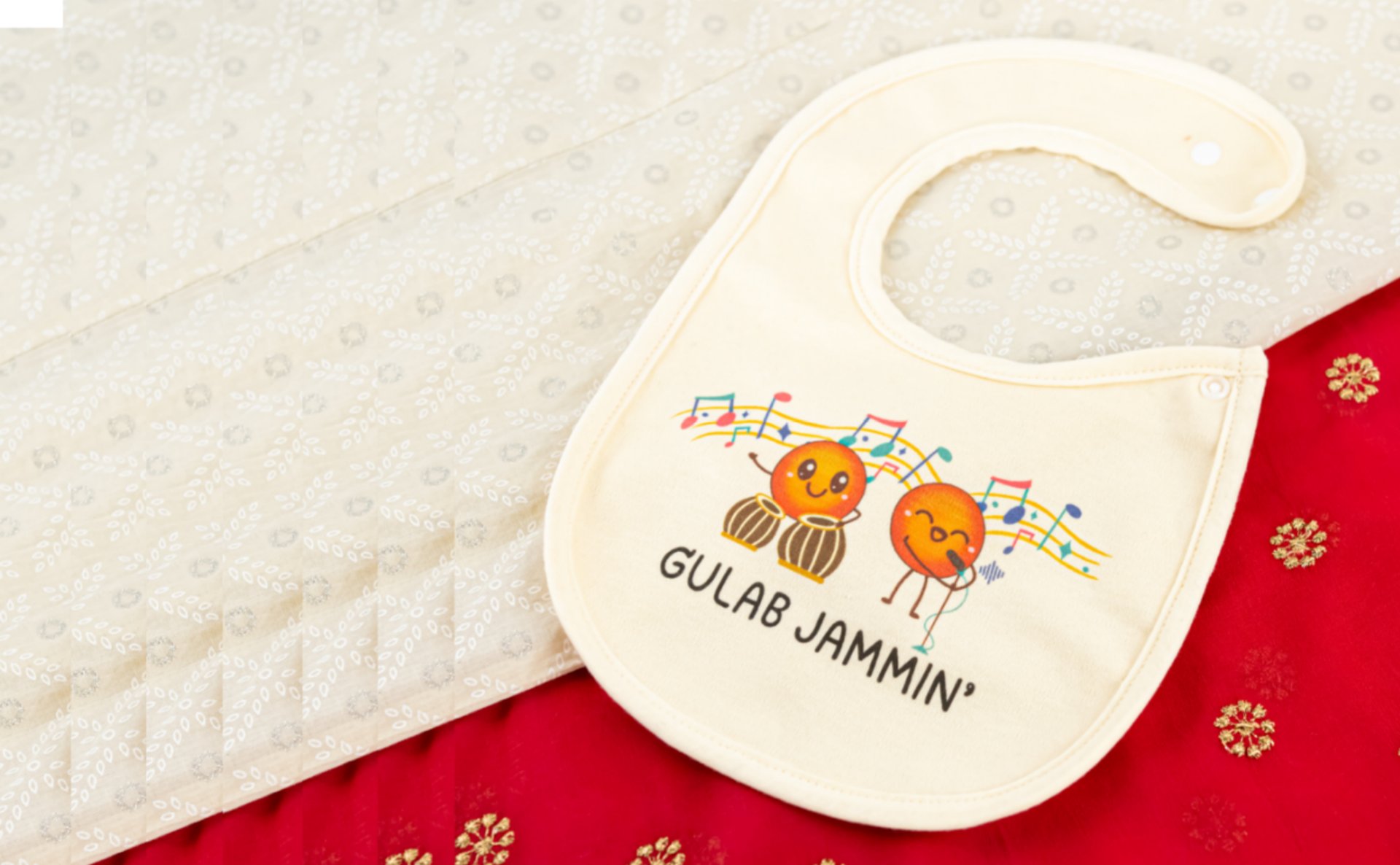 red and green flower petals on brown paper bag