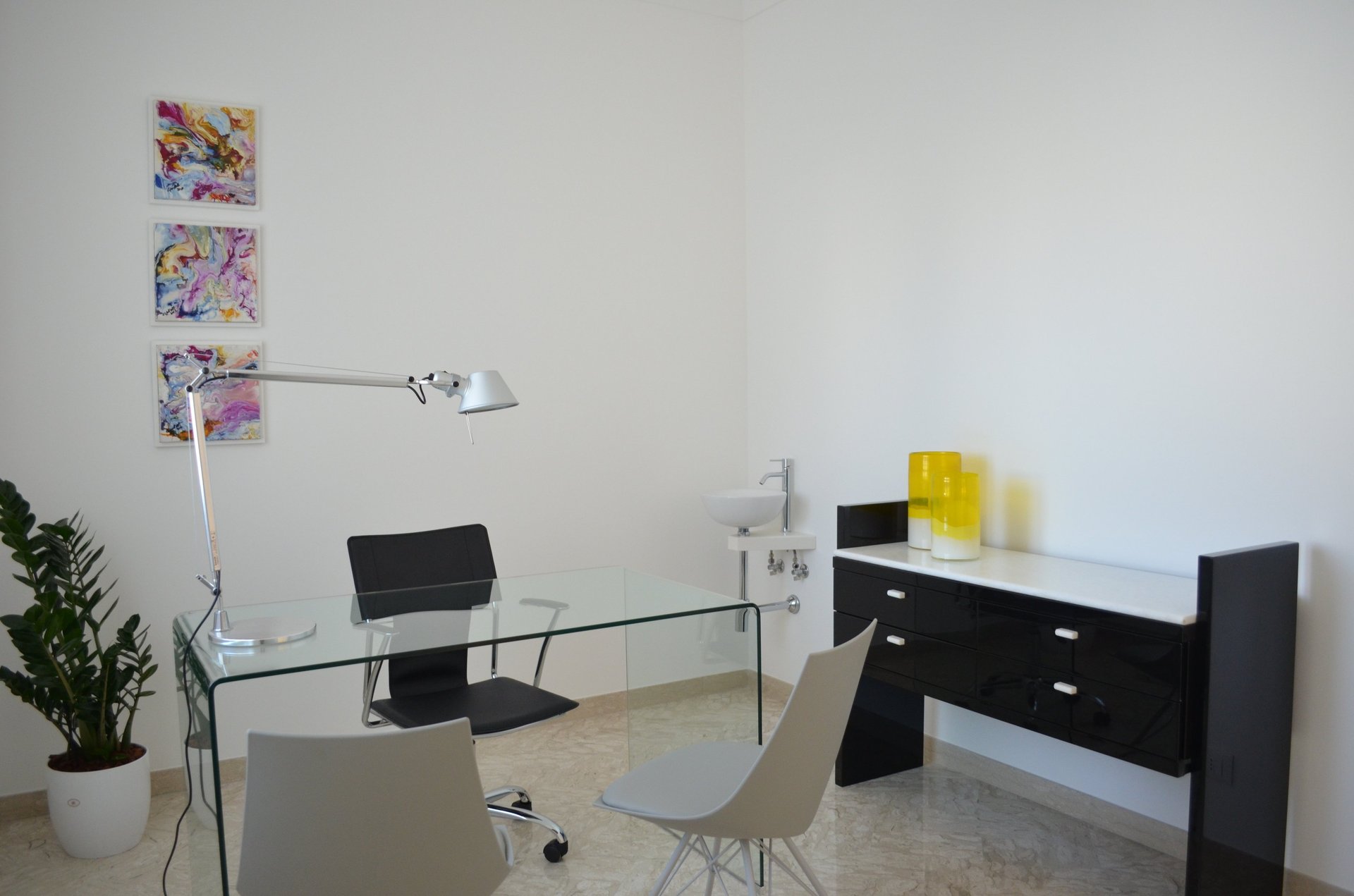 woman wearing yellow long-sleeved dress under white clouds and blue sky during daytime