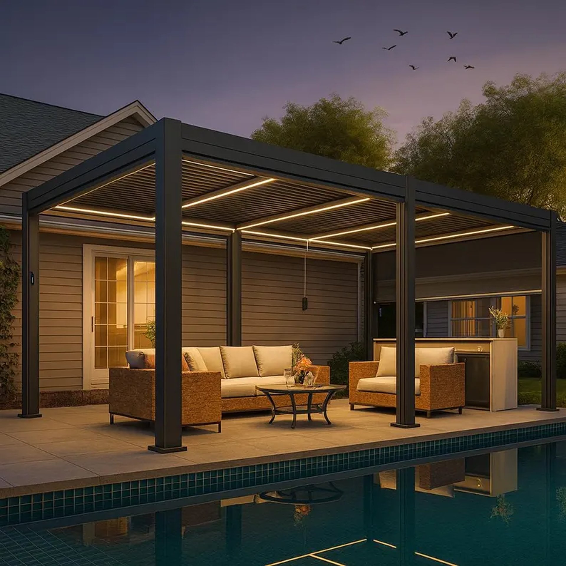 brown wooden fence near green plants during daytime