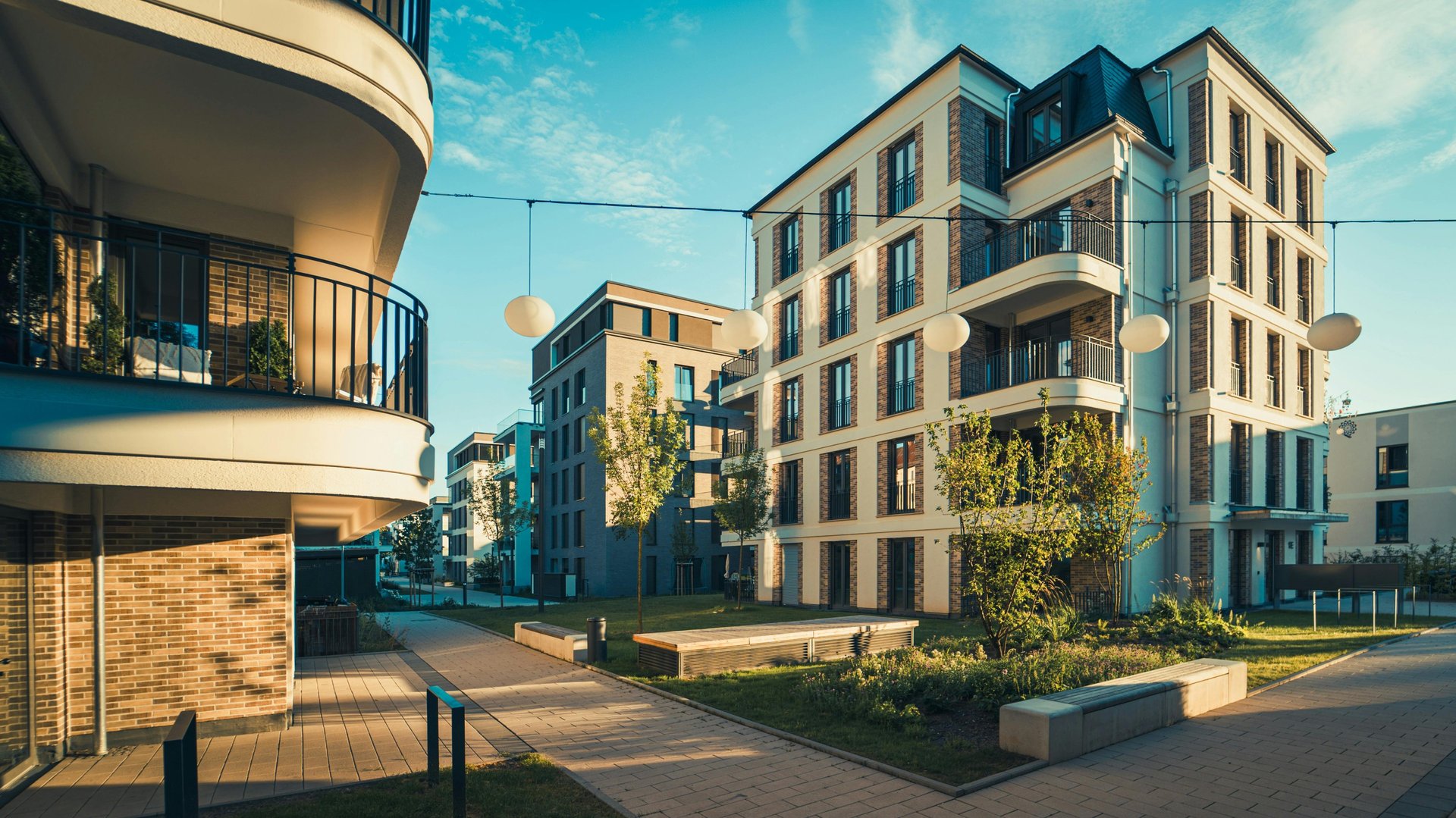 white and red concrete building