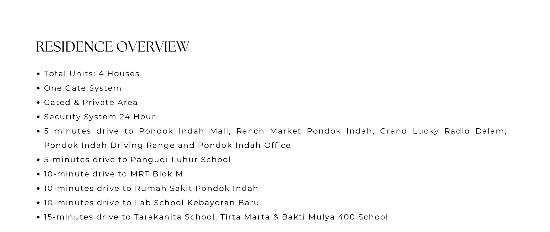 Erarumahku - Amari Residence Kebayoran Baru Jakarta Selatan