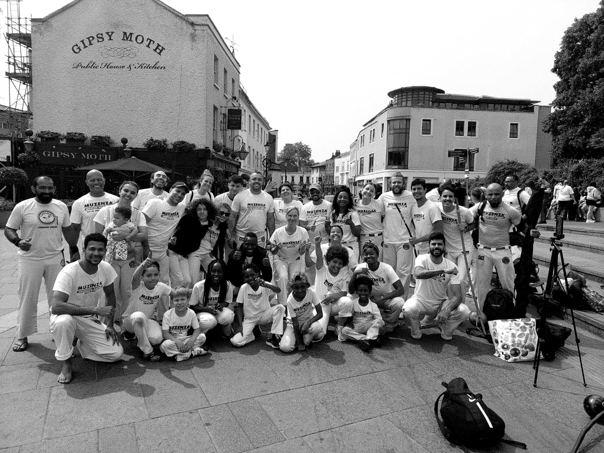 Group photo of Capoeira Class in Greenwich