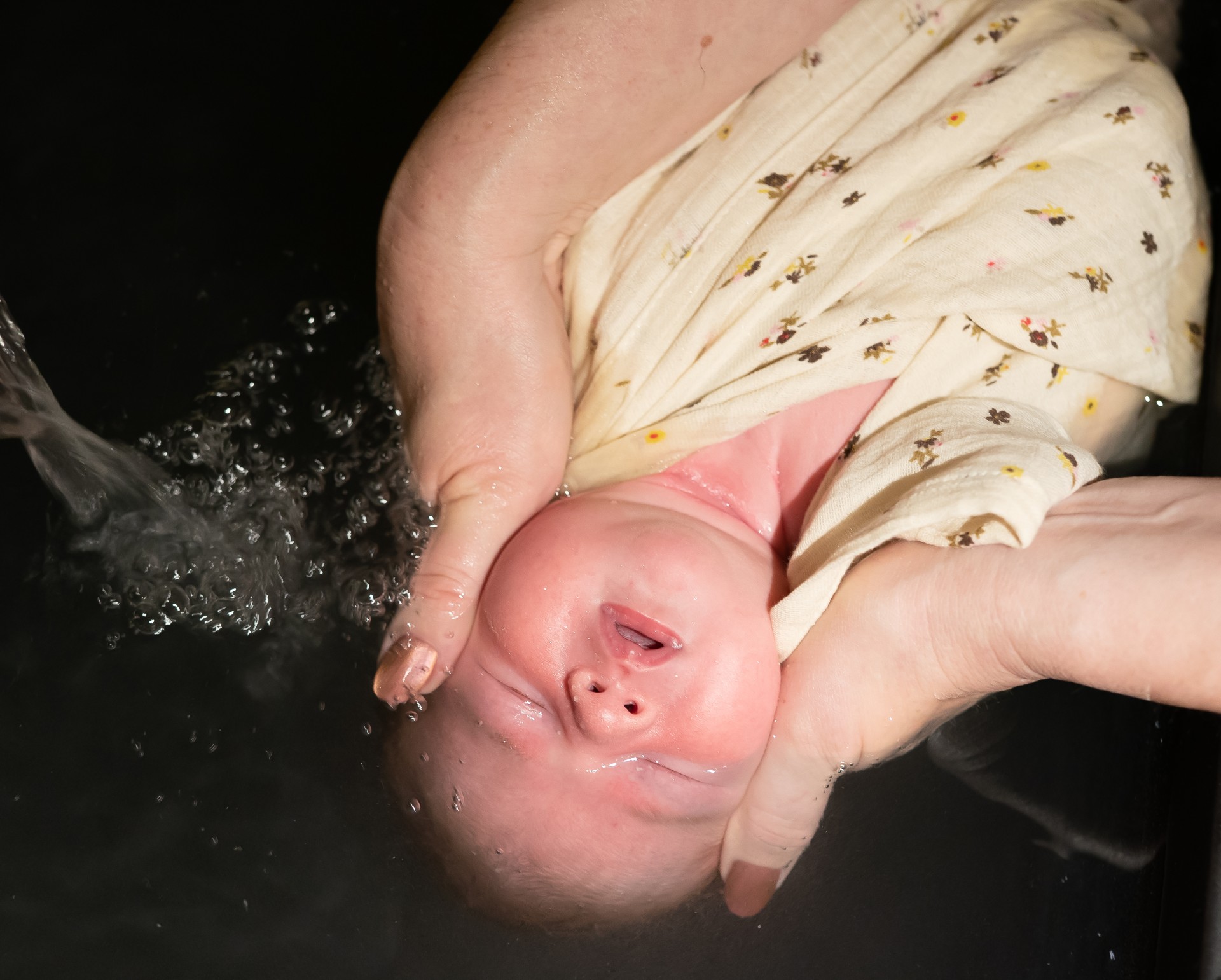 woman wearing yellow long-sleeved dress under white clouds and blue sky during daytime