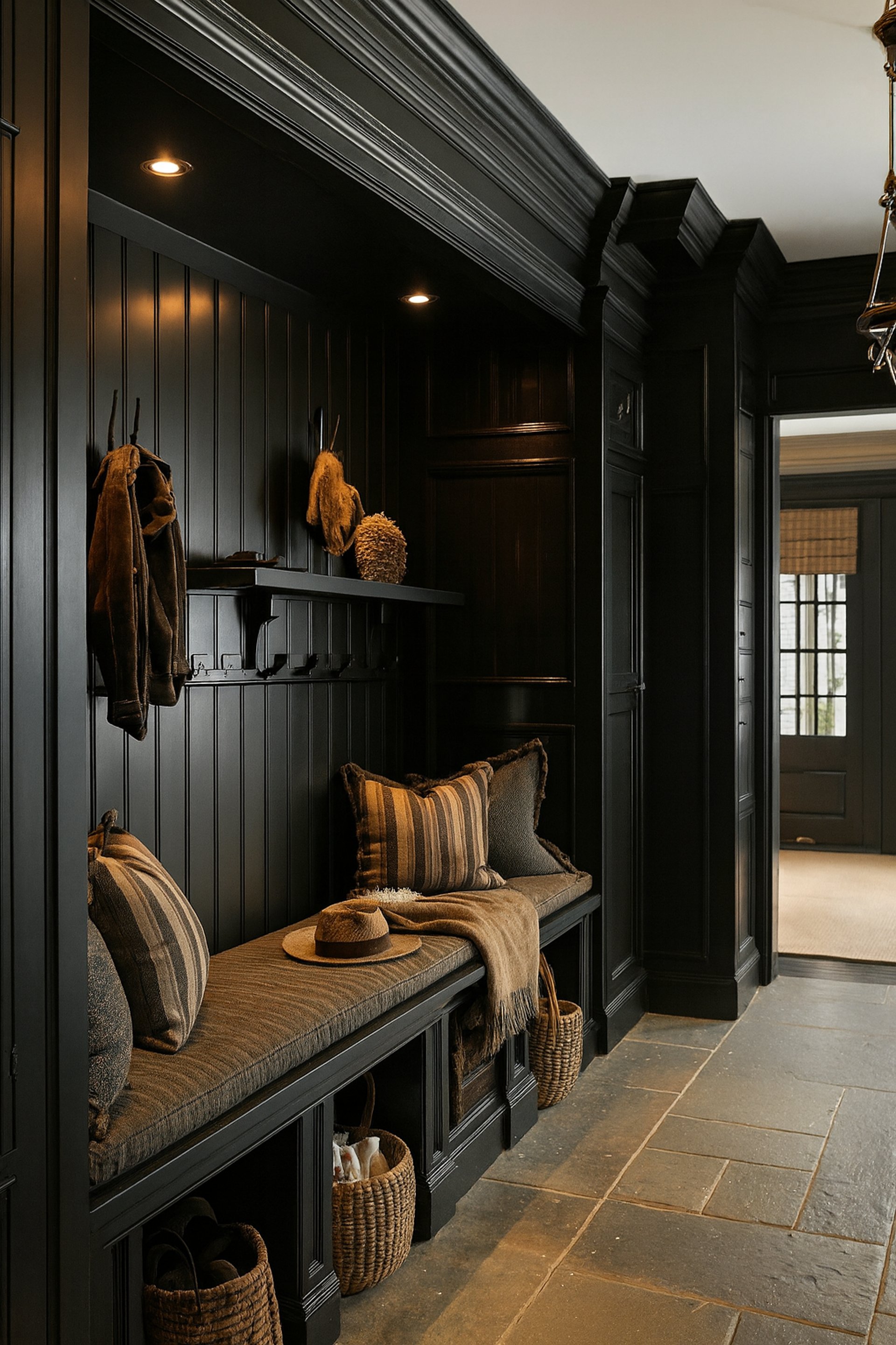 black and white bed linen