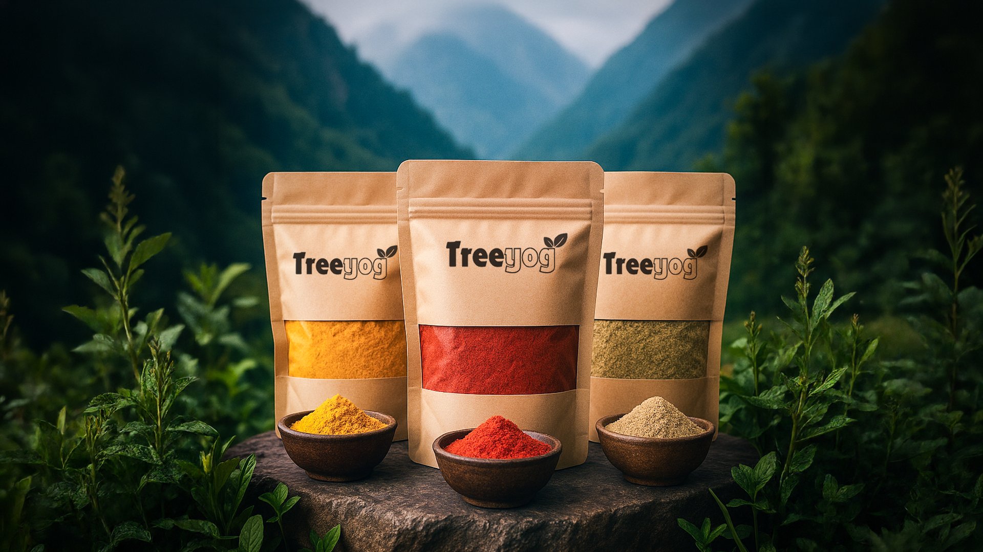 a table topped with different types of spices