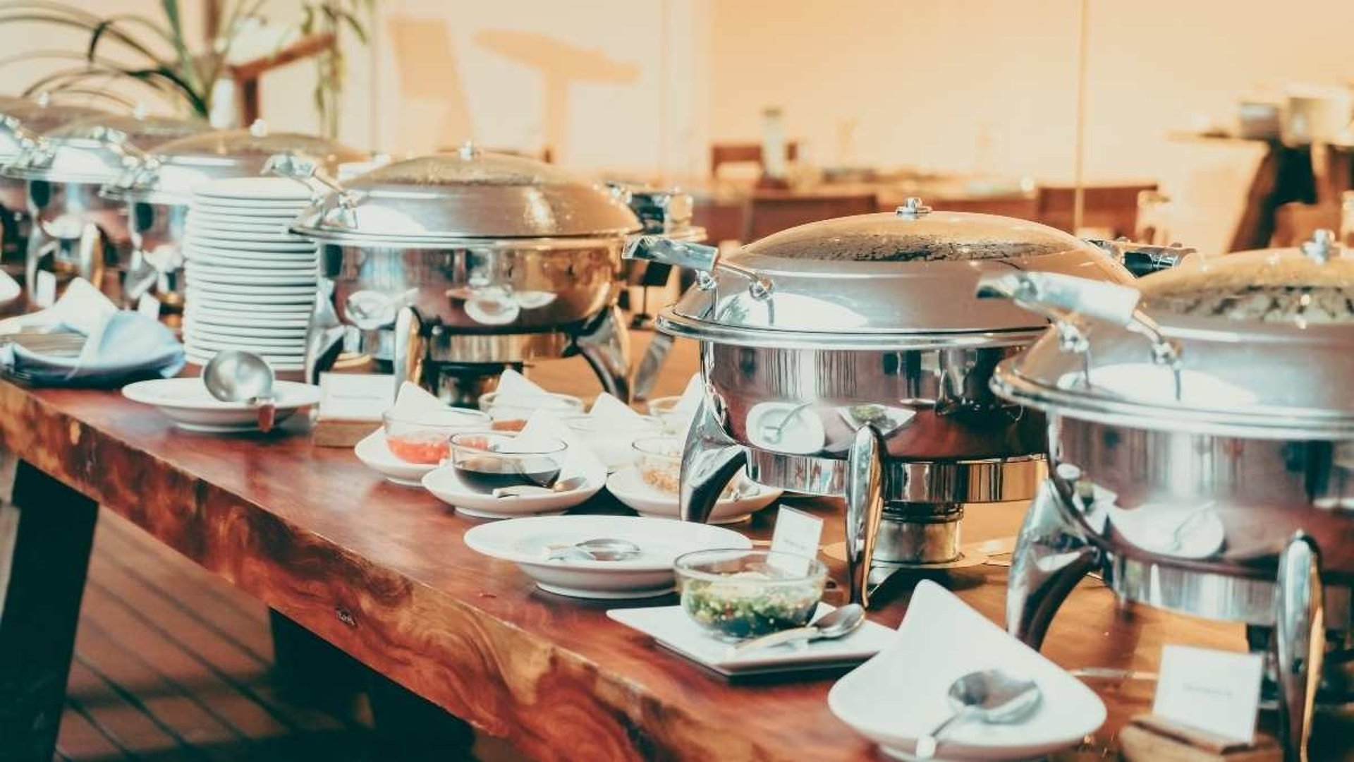 stainless steel cooking pots on stove