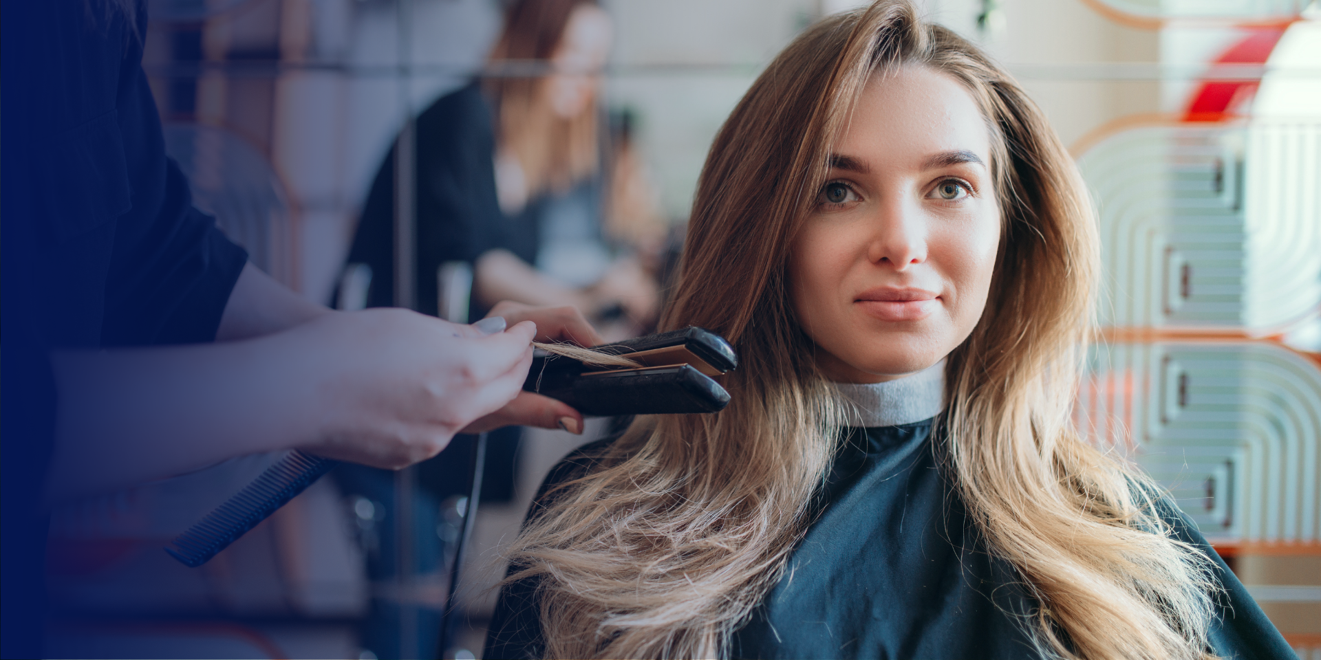 a room filled with furniture and a large window