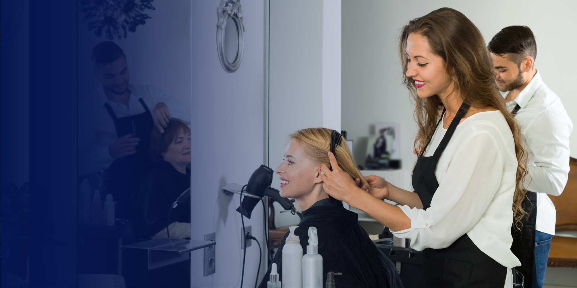 photo of saloon interior view