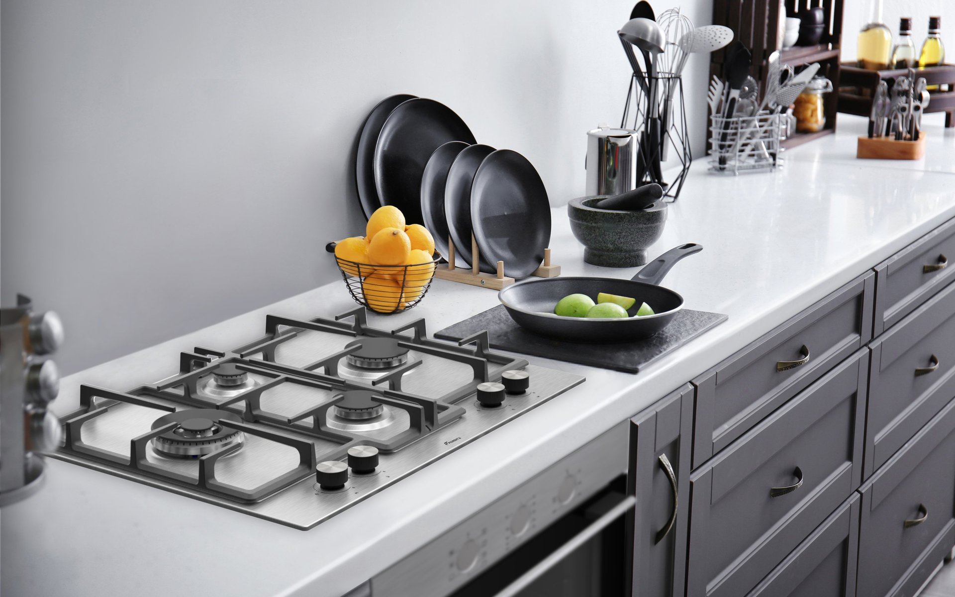 an abstract photo of a curved building with a blue sky in the background