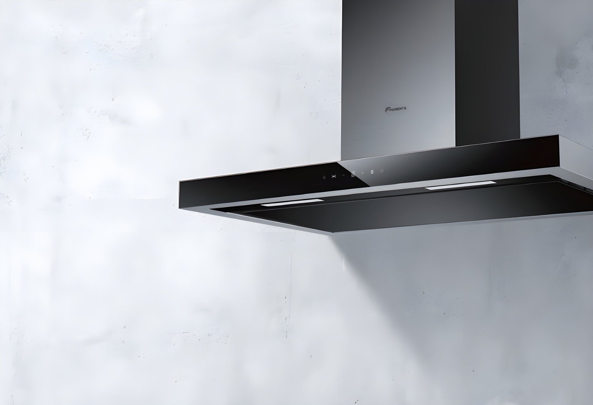 an abstract photo of a curved building with a blue sky in the background