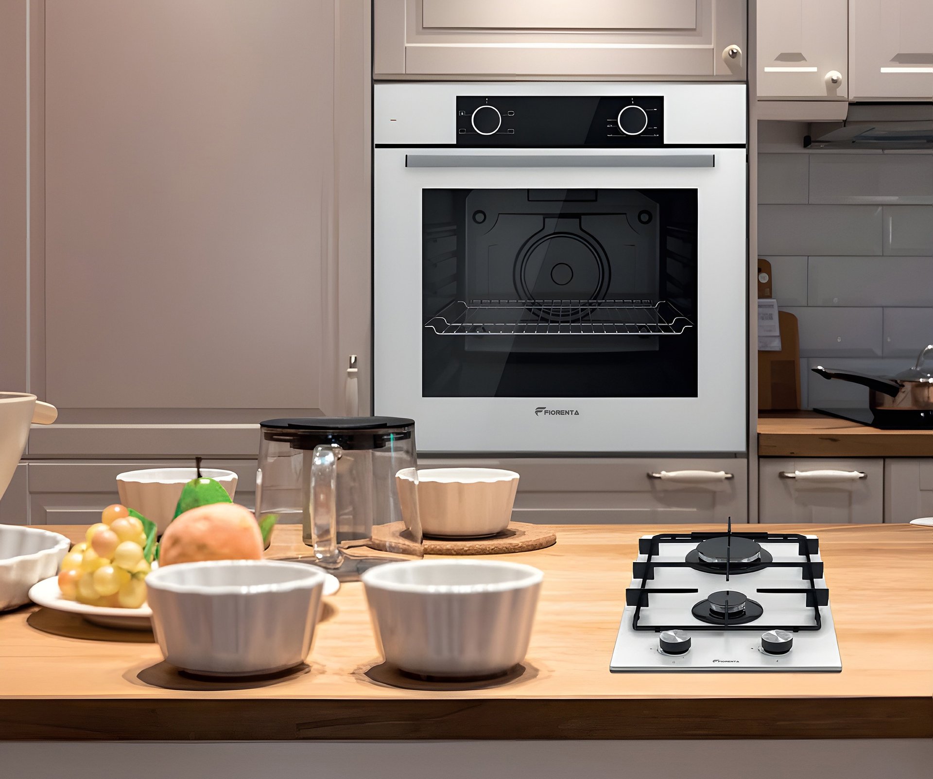 an abstract photo of a curved building with a blue sky in the background