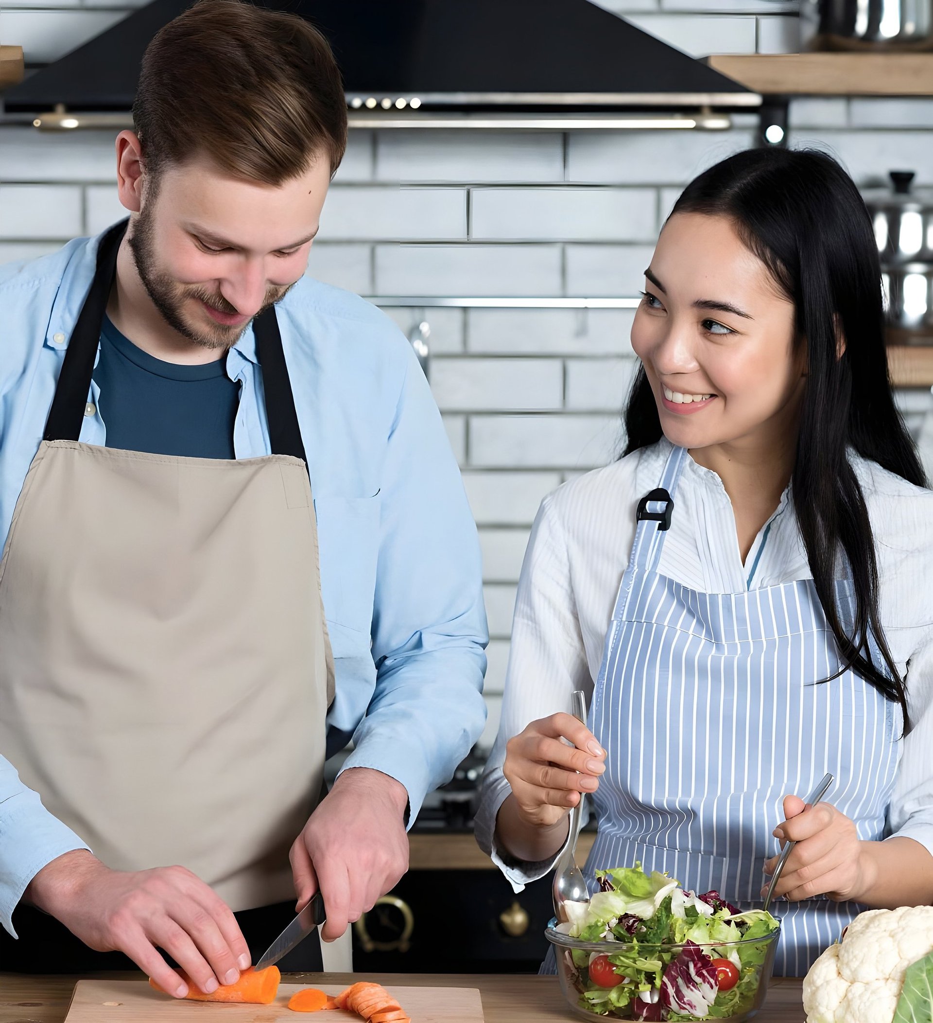 an abstract photo of a curved building with a blue sky in the background