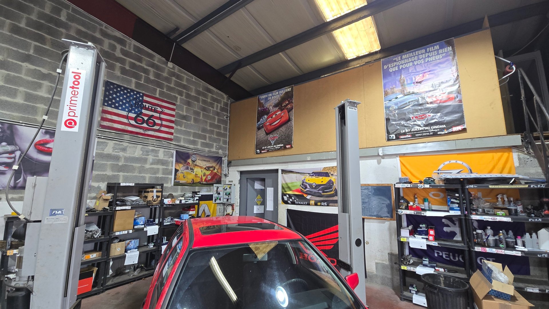 an abstract photo of a curved building with a blue sky in the background