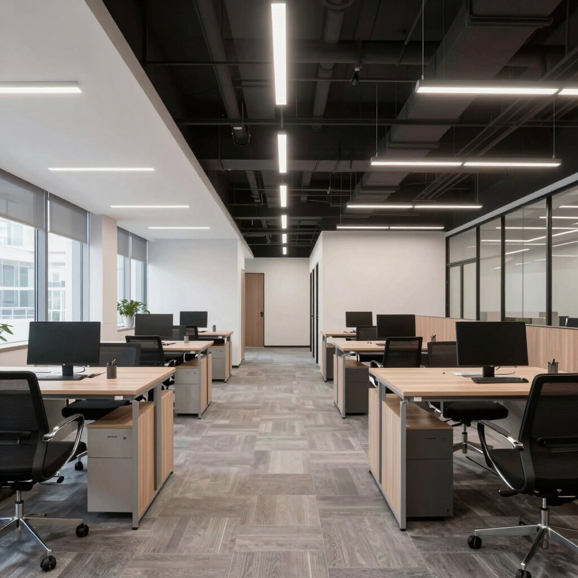 gray computer monitor