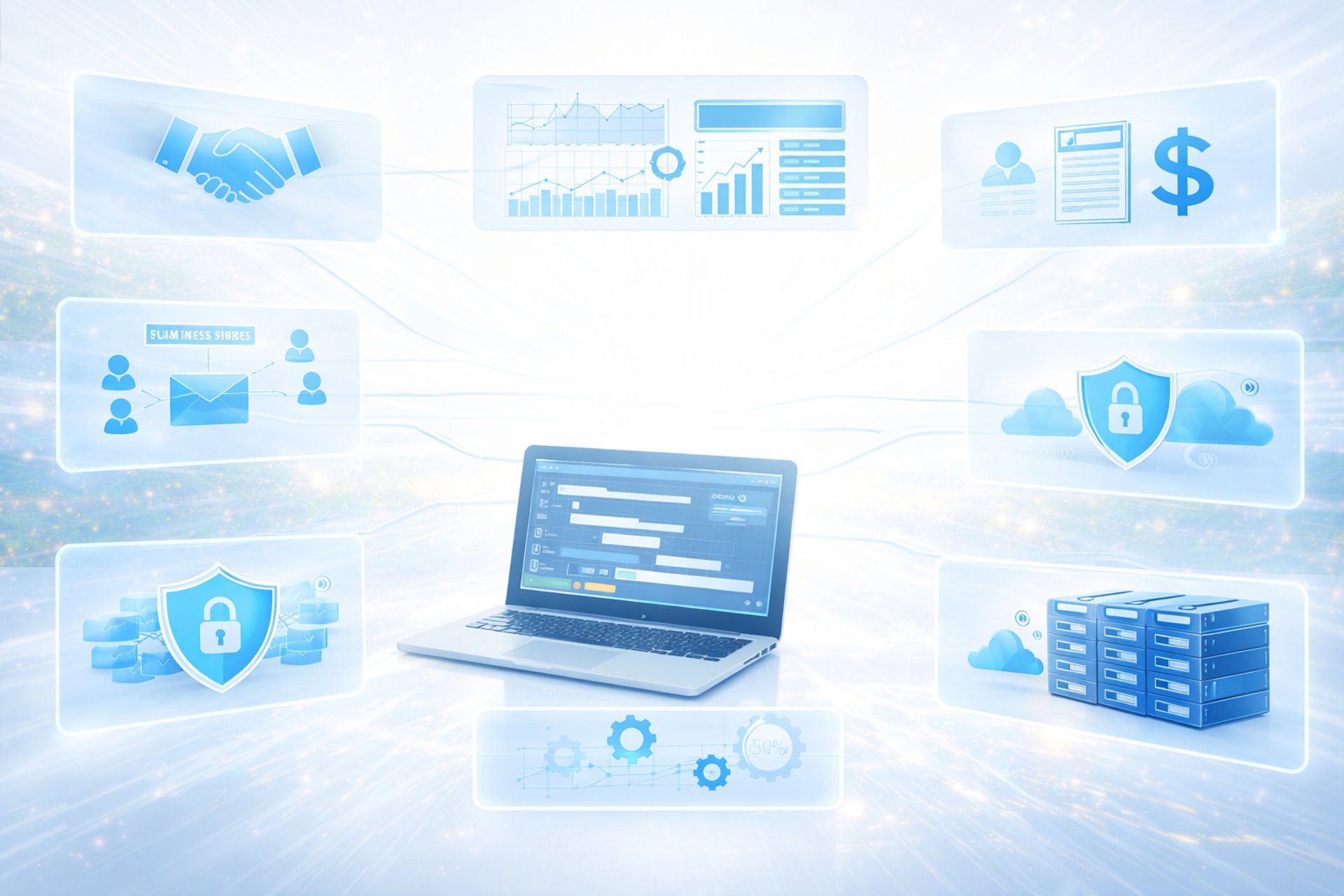 person using smartphone and MacBook