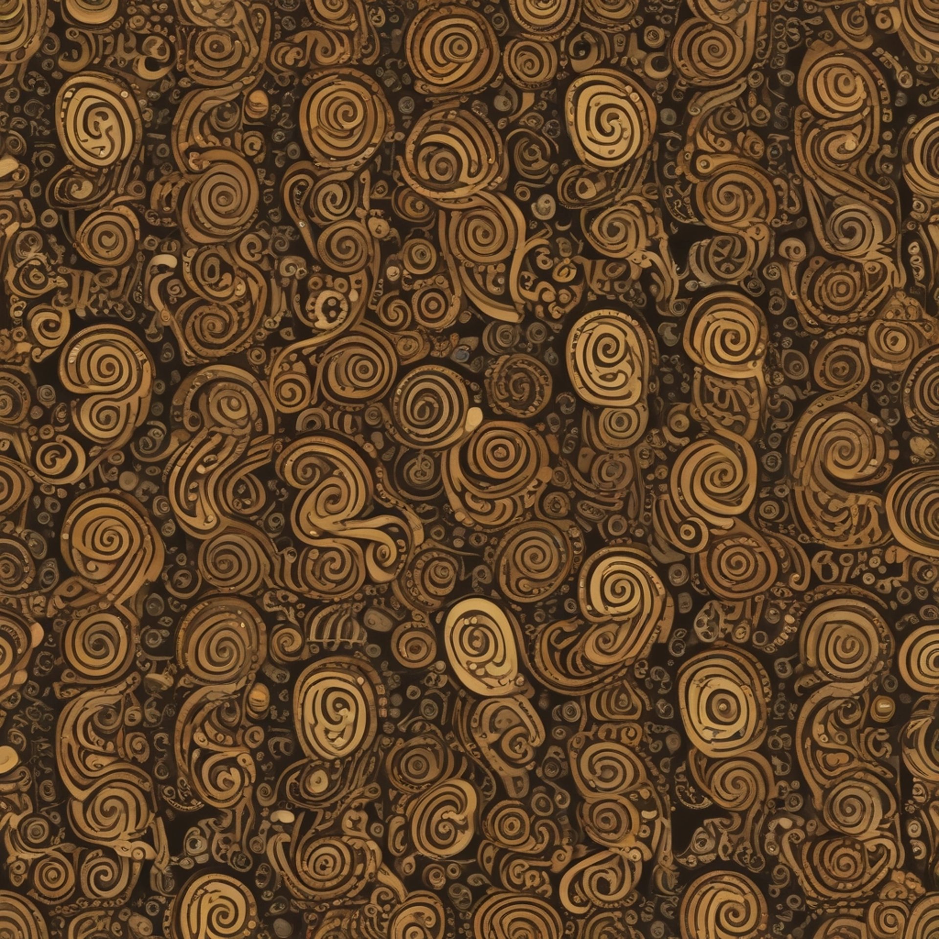 an abstract photo of a curved building with a blue sky in the background