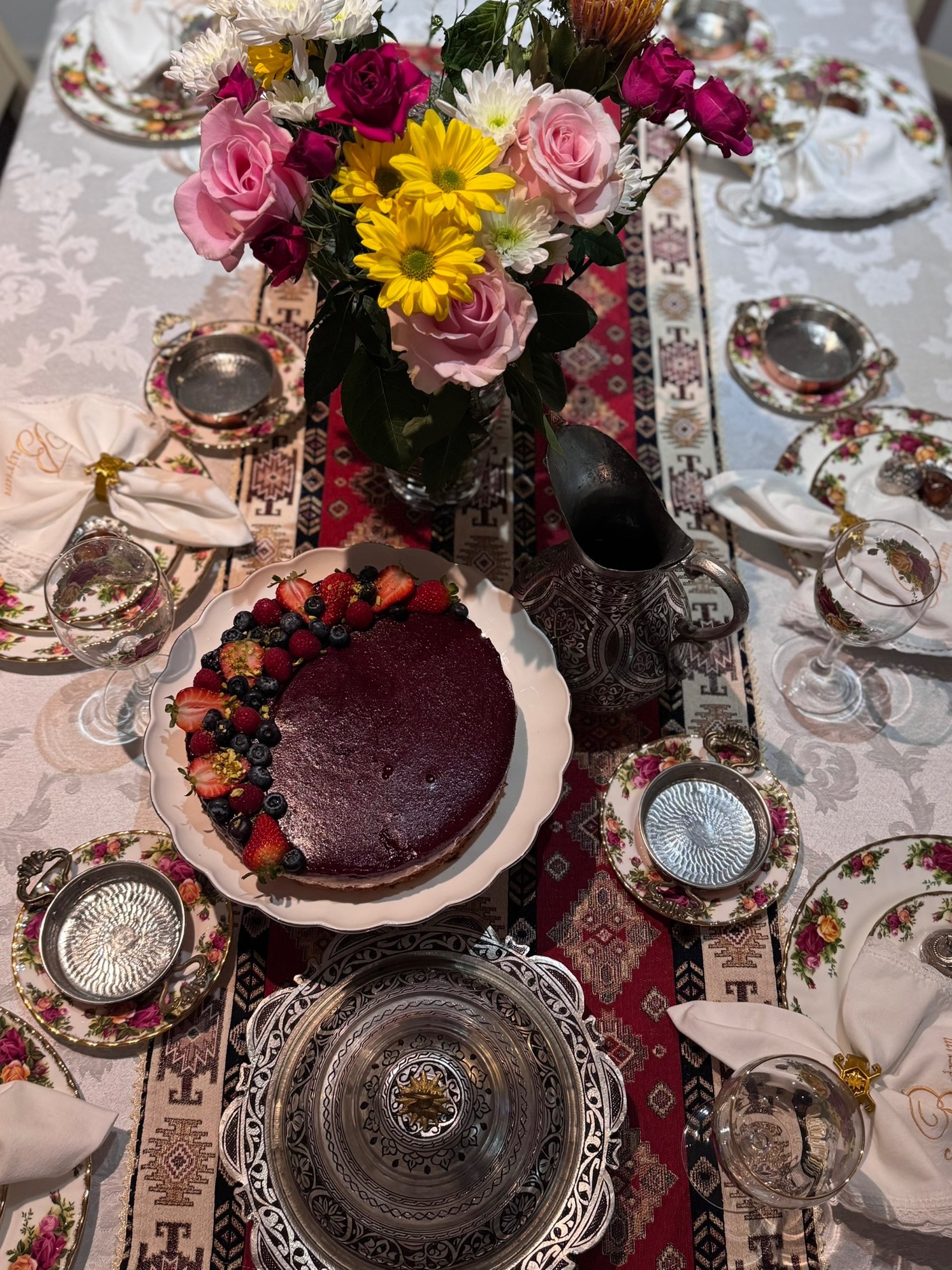 black blue and yellow textile