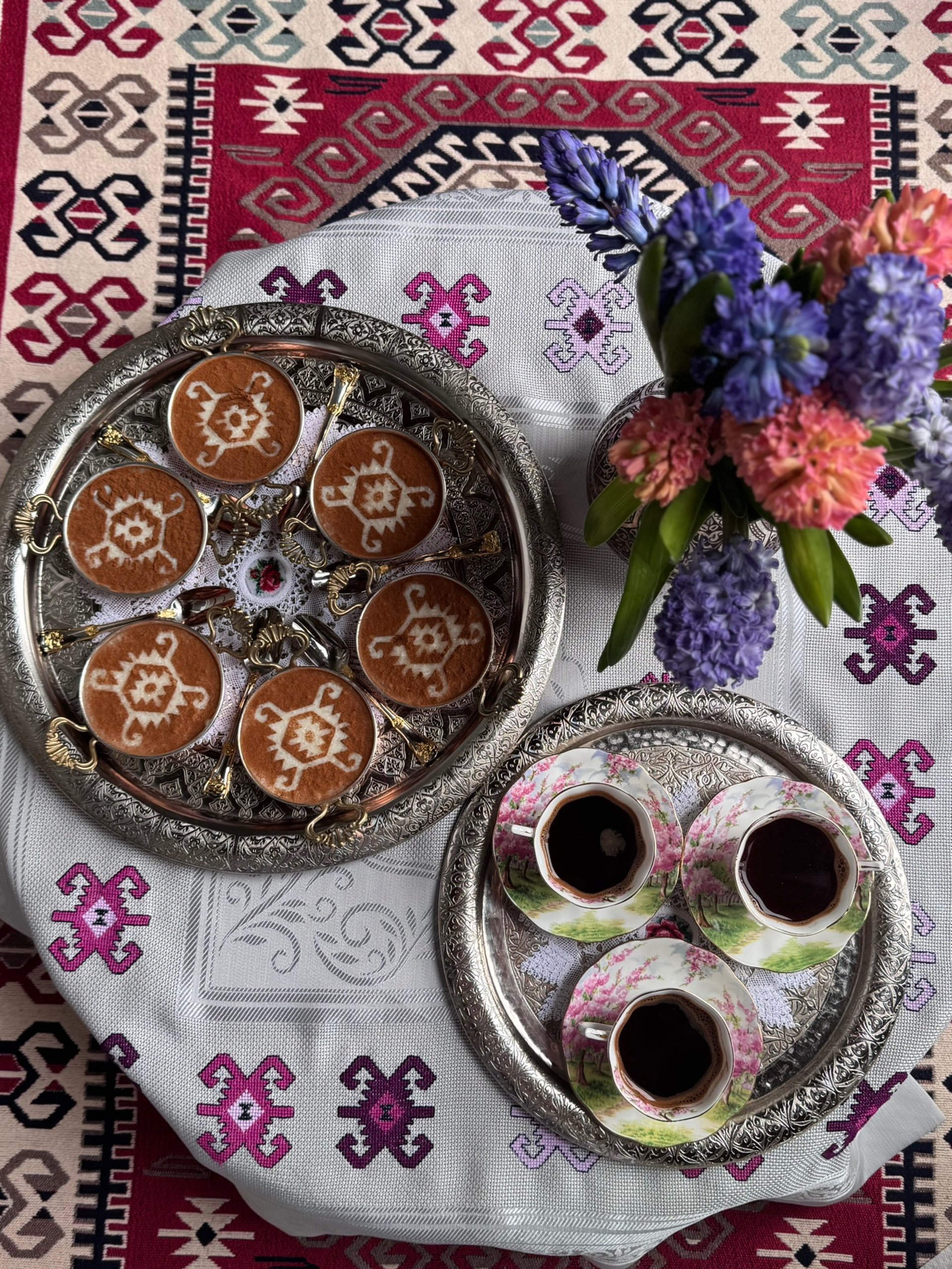 black blue and yellow textile