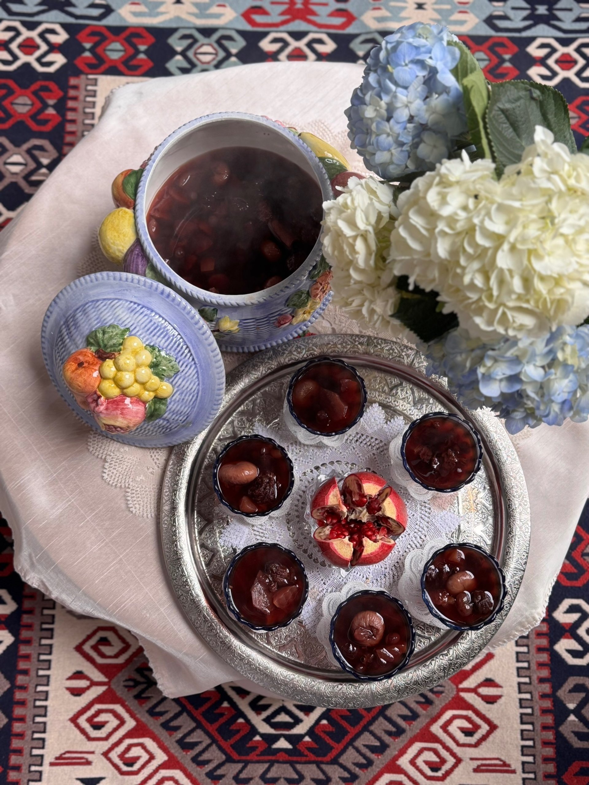 black blue and yellow textile