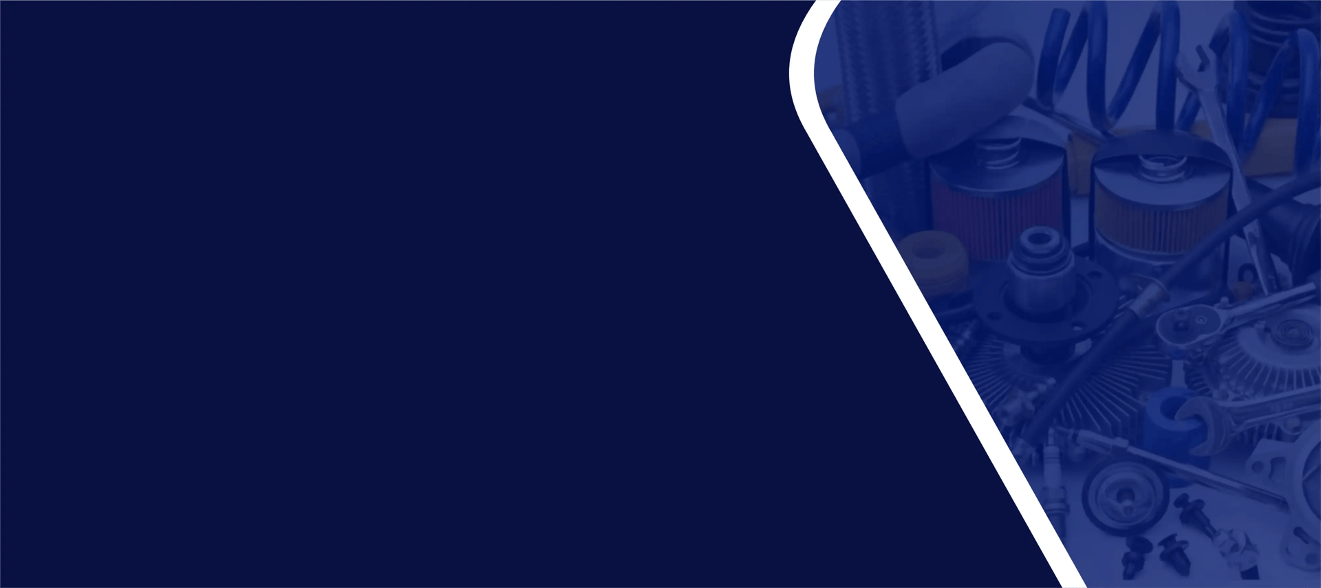 Fundo azul escuro com engrenagens e peças automotivas usadas no Brasil Peças Usadas em Sinop. MT