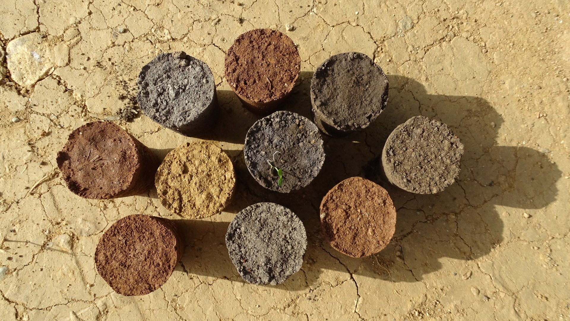 earth color samples