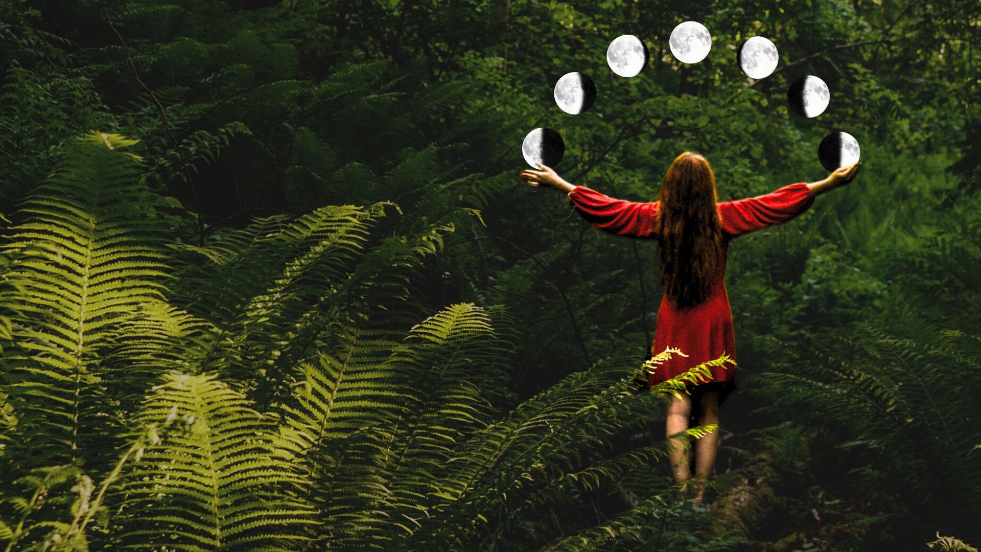 woman in white tank top raising her hands