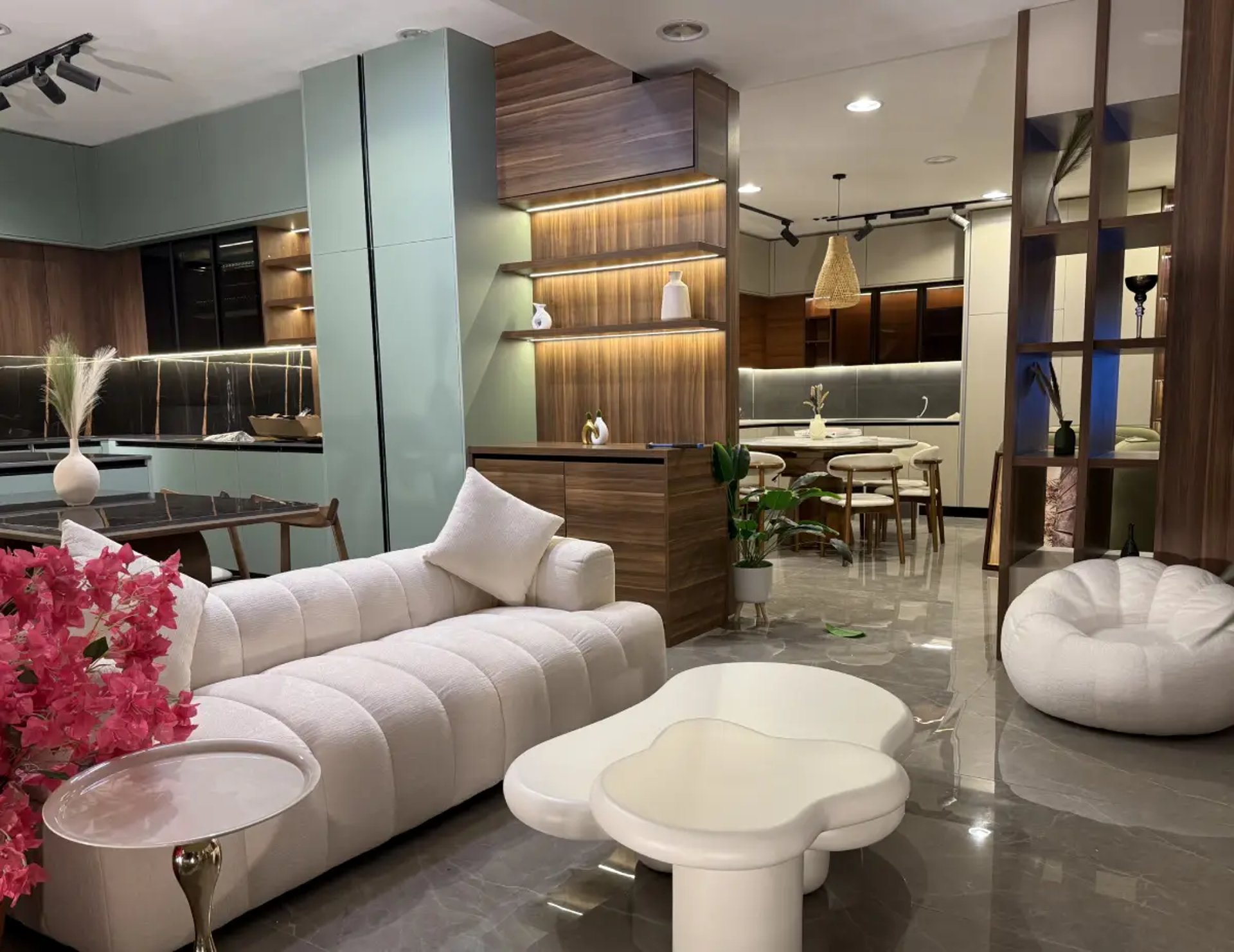 black and brown leather padded tub sofa