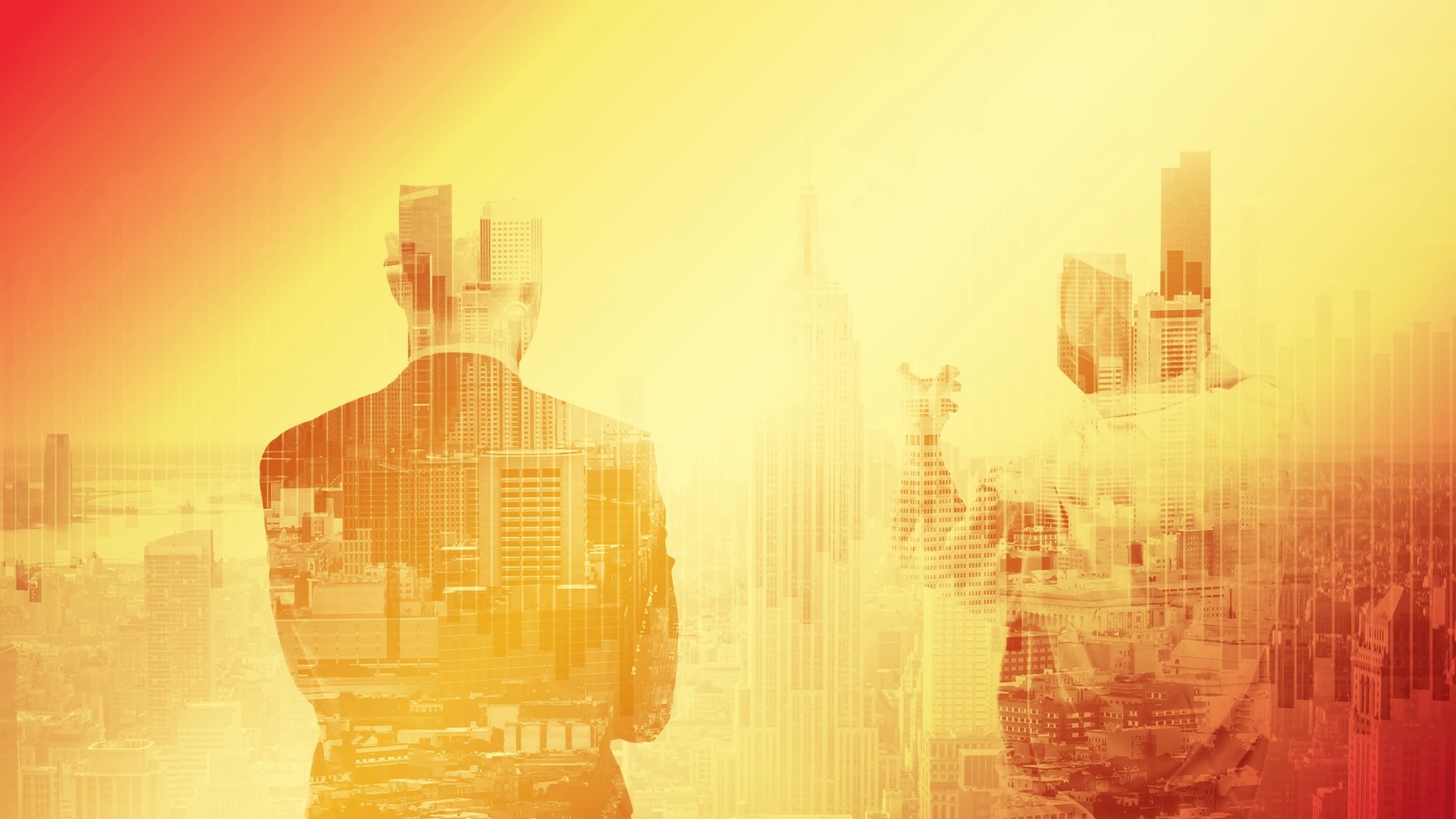 an abstract photo of a curved building with a blue sky in the background