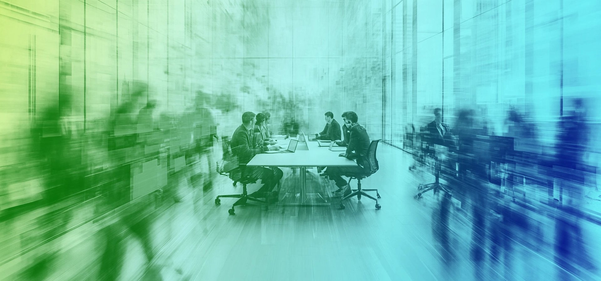 an abstract photo of a curved building with a blue sky in the background