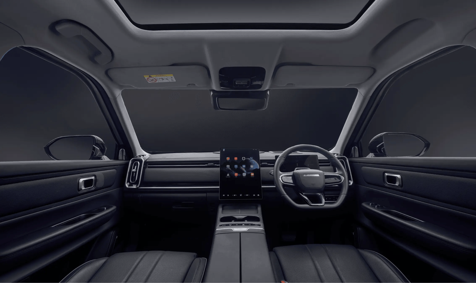 an abstract photo of a curved building with a blue sky in the background