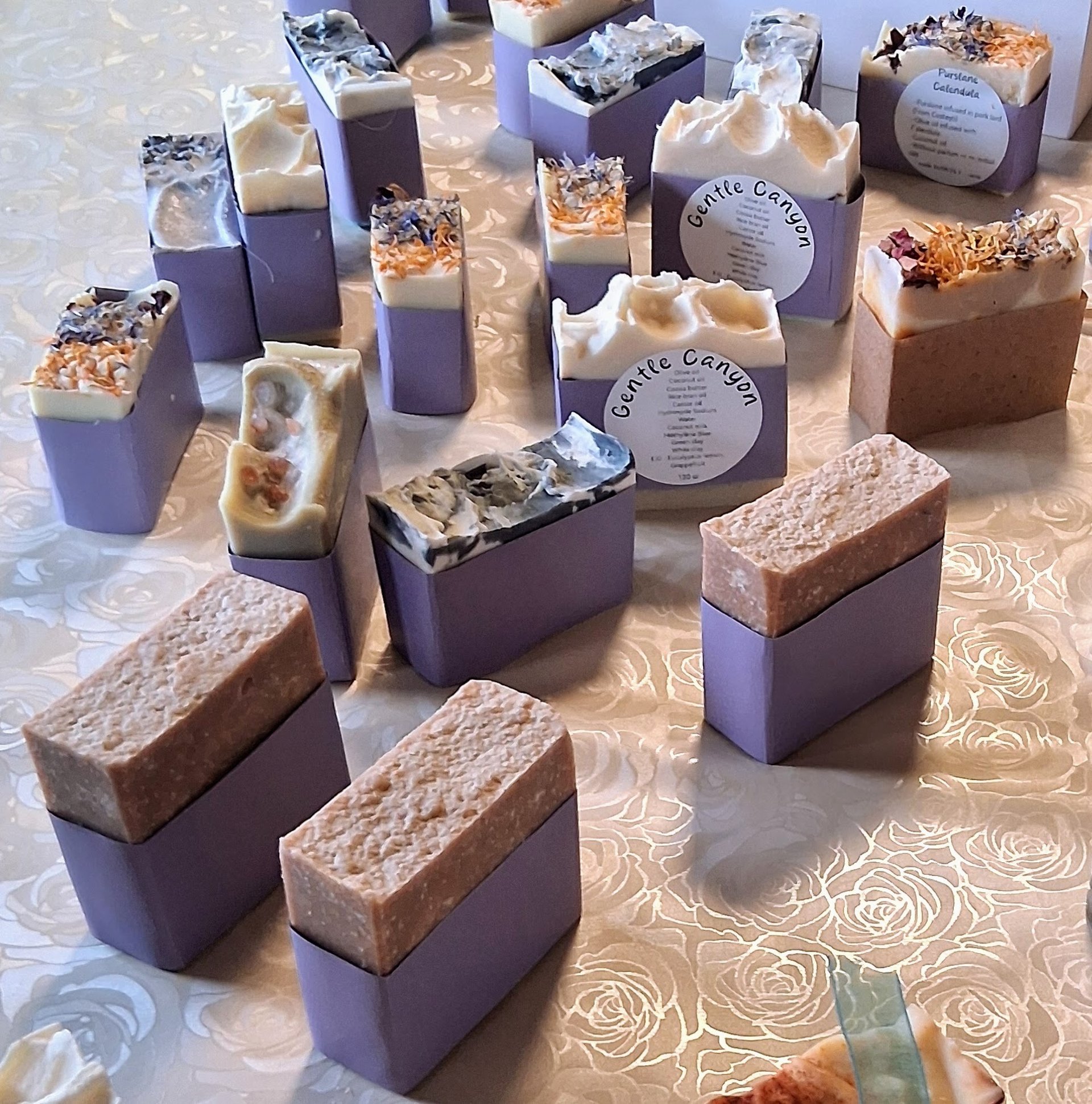 woman holding dried flower