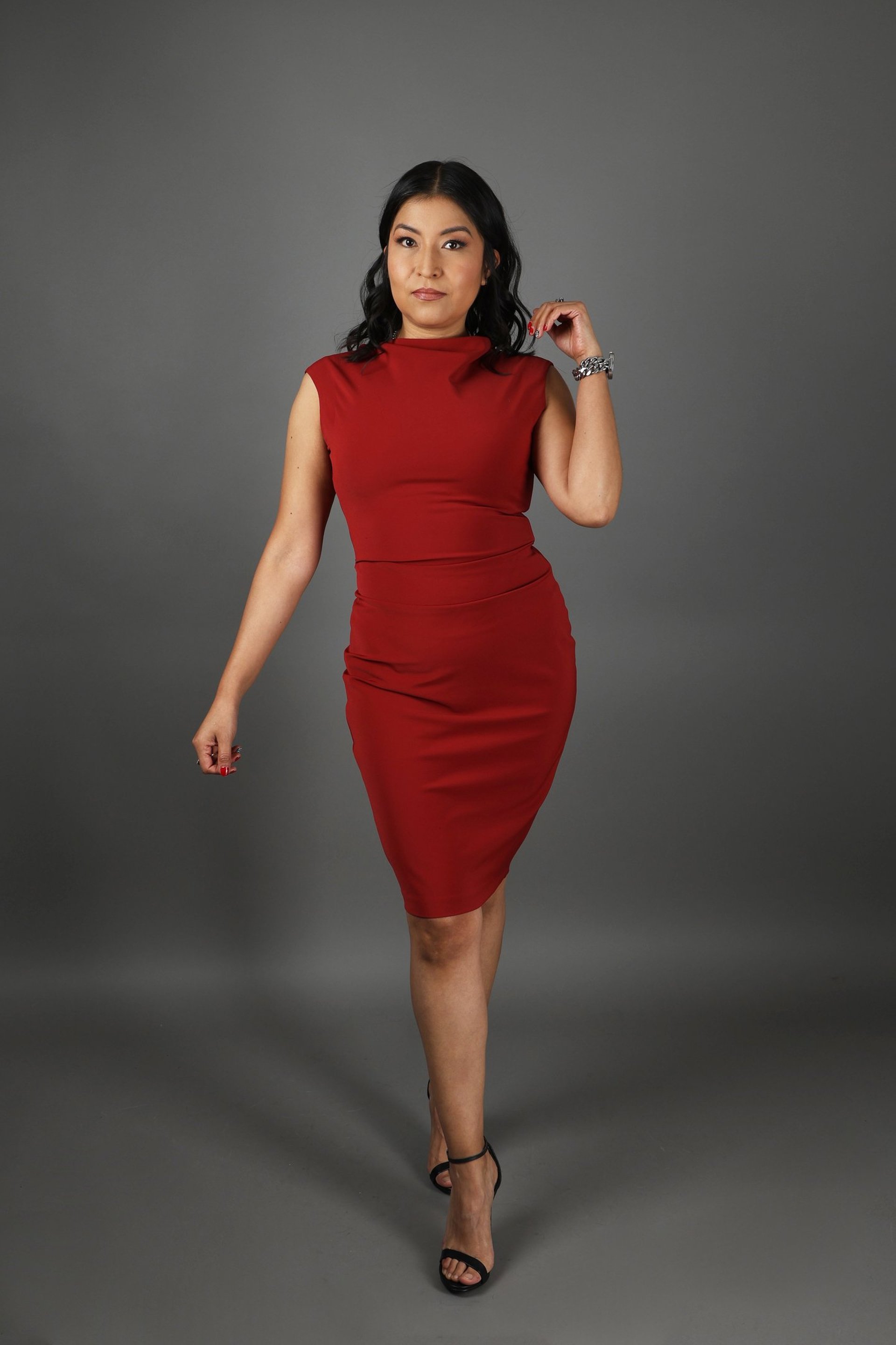 black and brown leather padded tub sofa