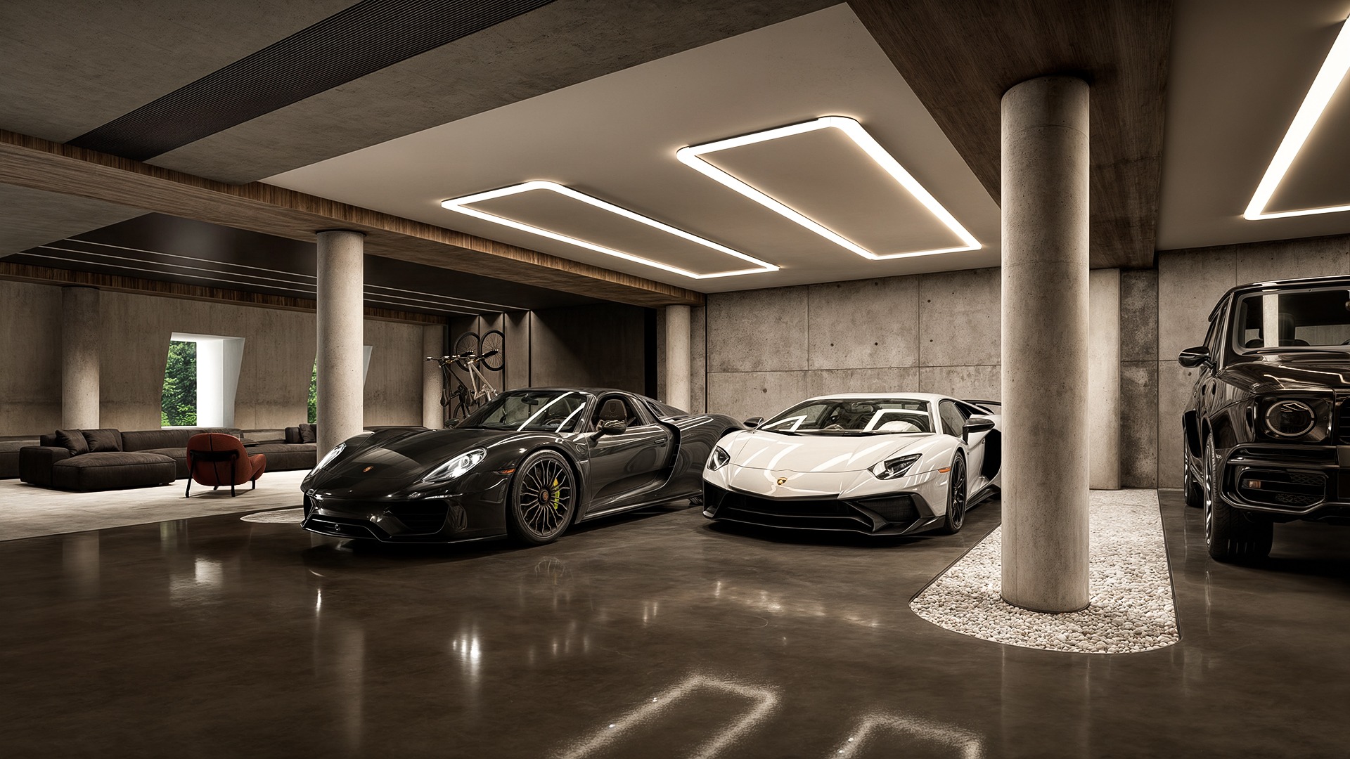 gray computer monitor