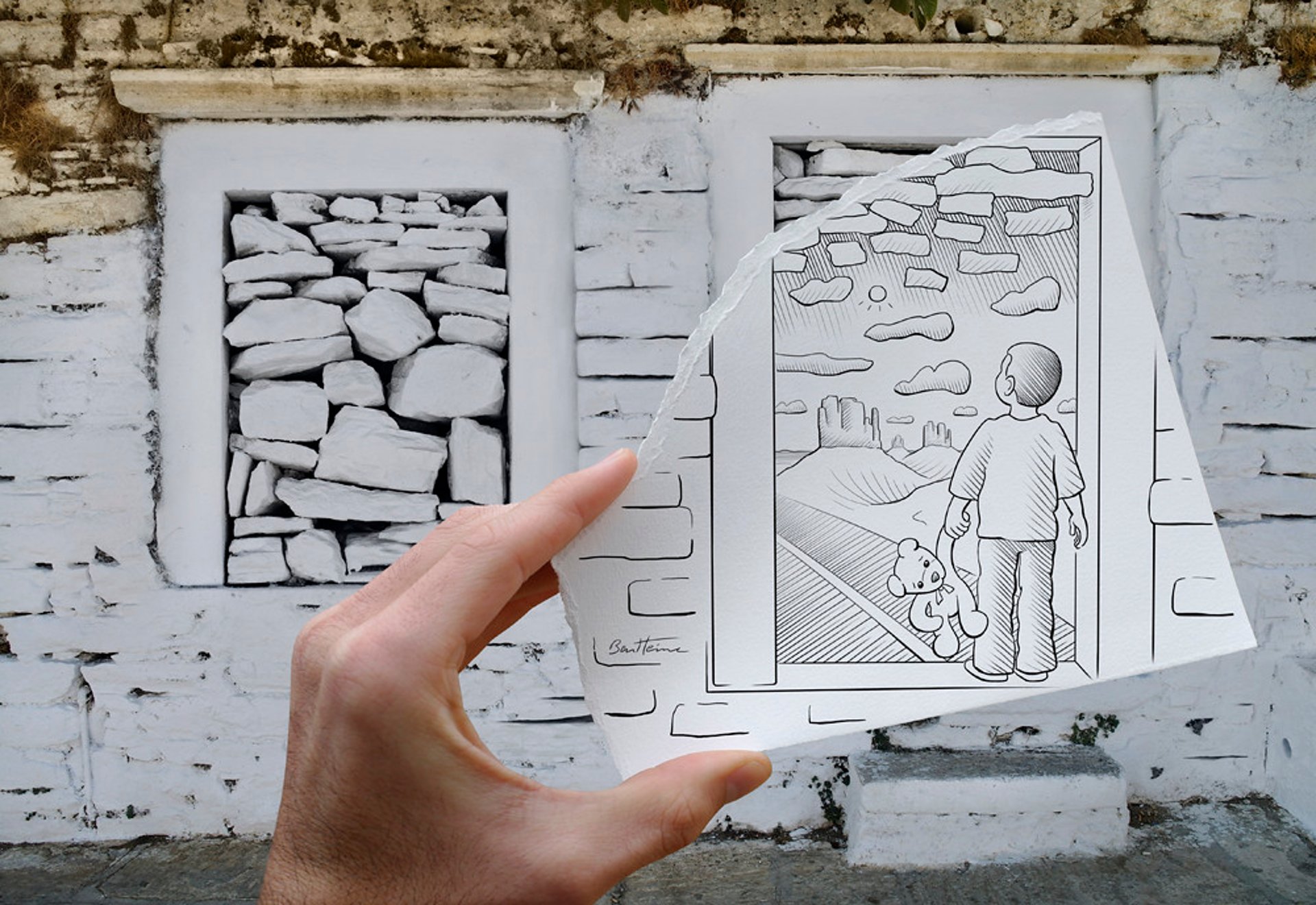 black and white bed linen